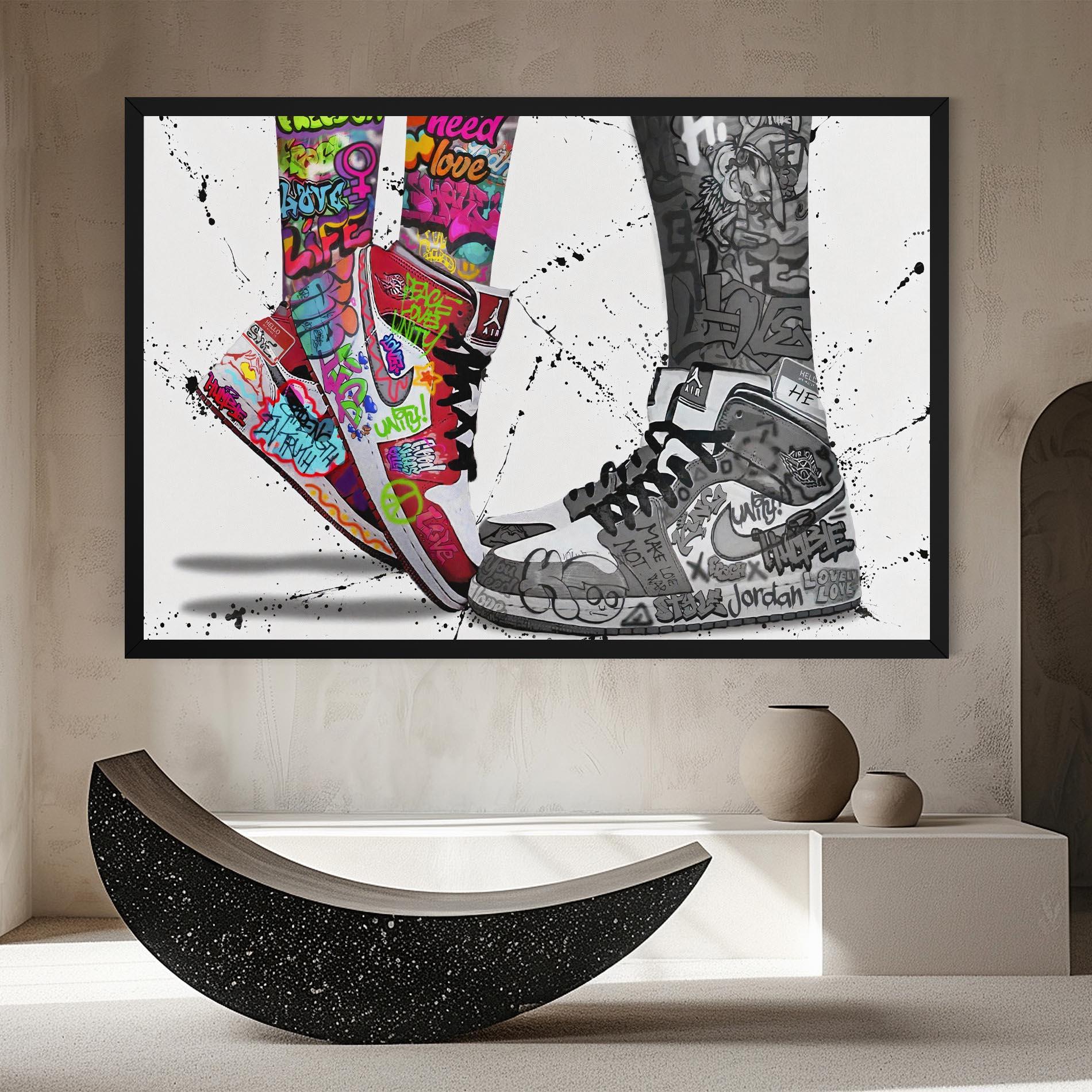 Tablou Canvas Love On My Toes mockup 8