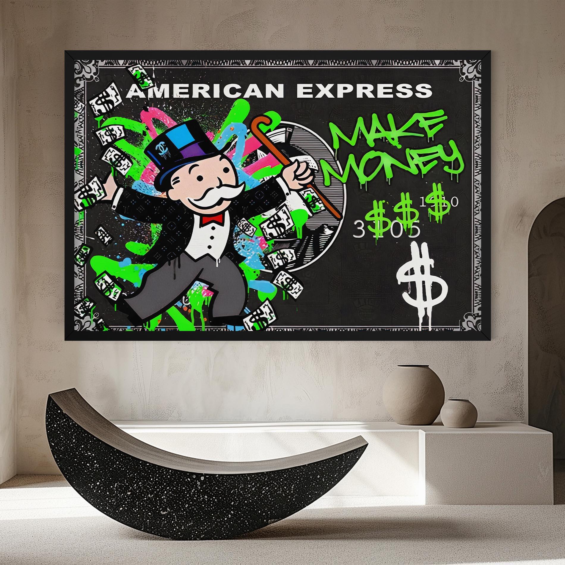 Tablou Canvas Make Money mockup 8