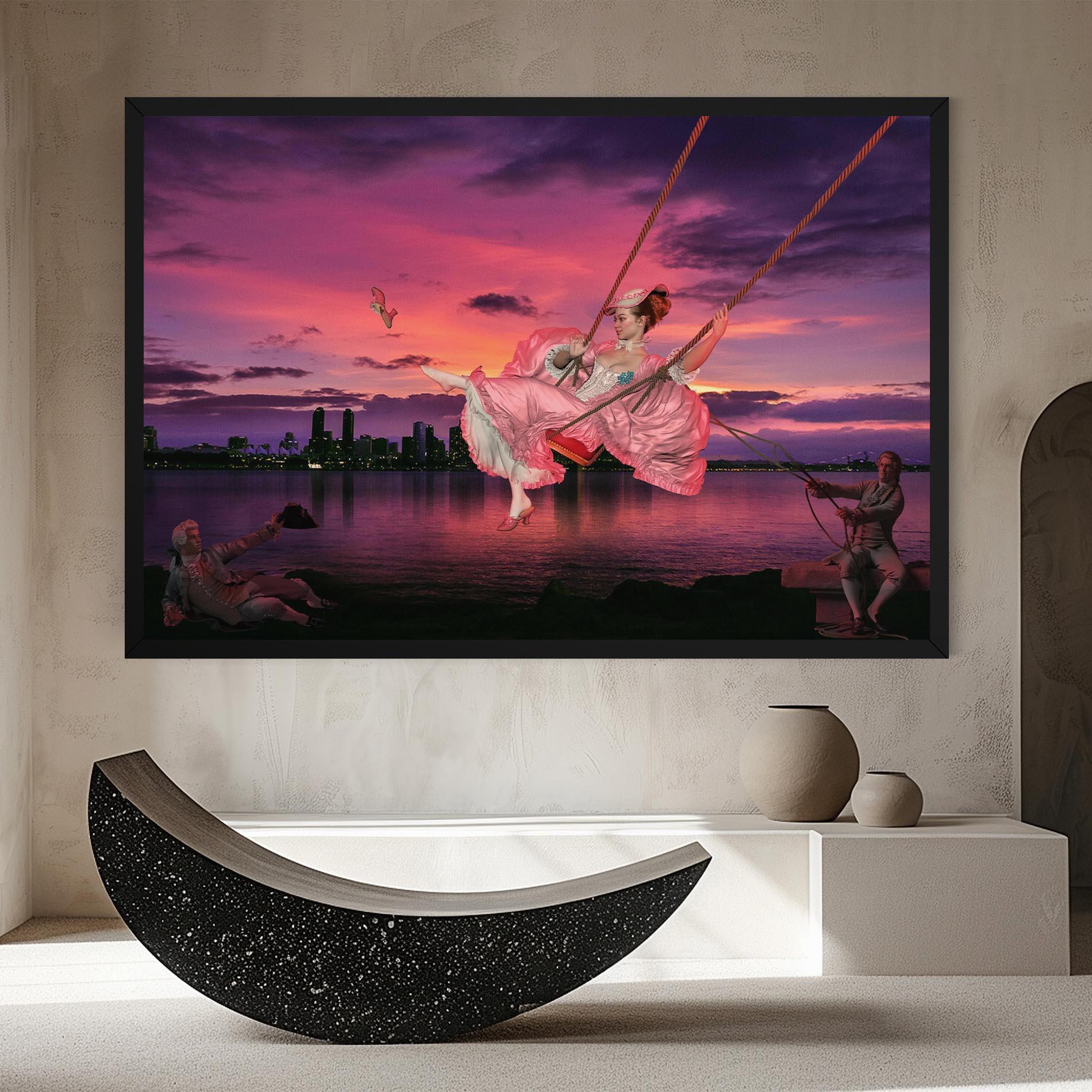 Tablou Canvas Once Upon A Sunset mockup 8