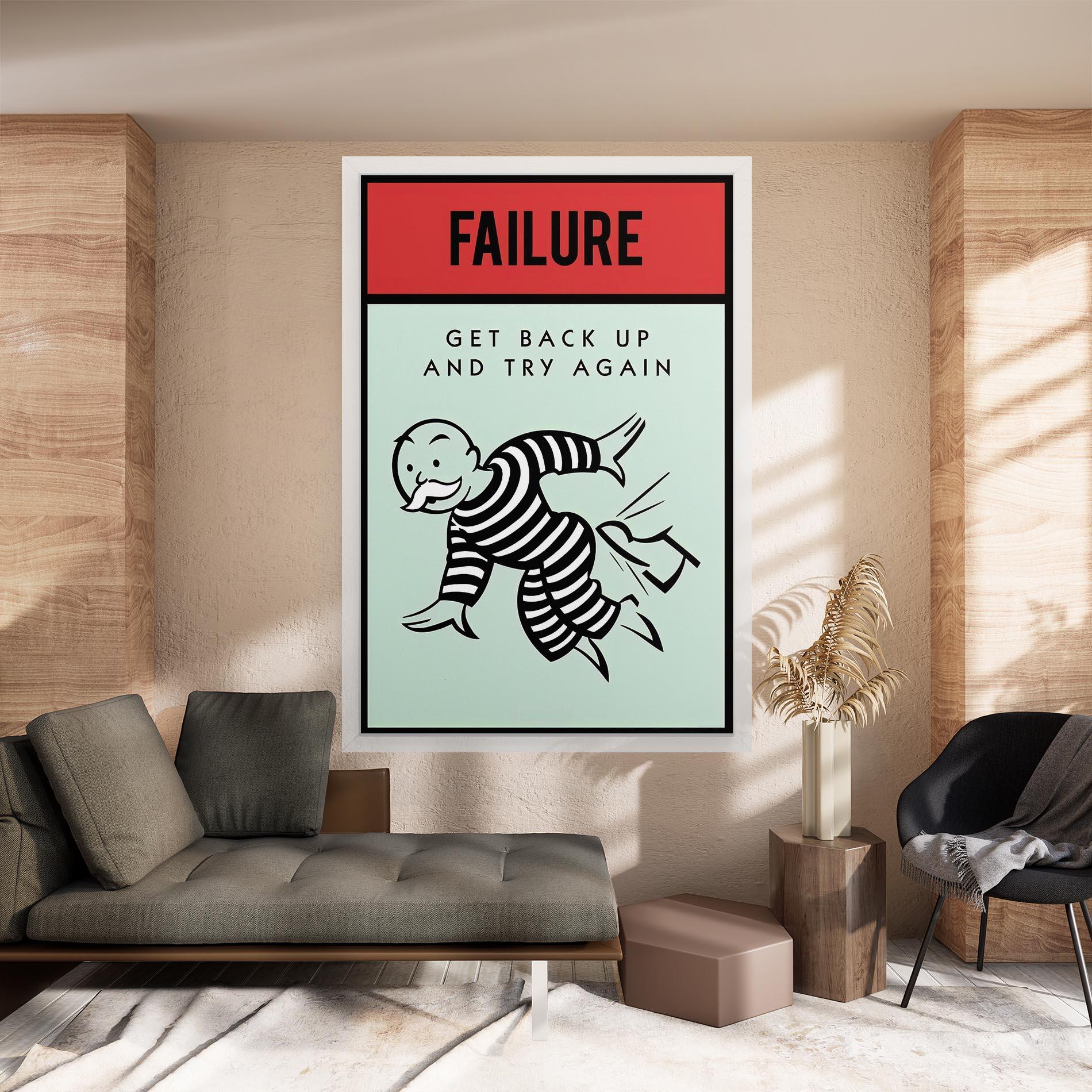 Tablou Canvas FAILURE mockup 8