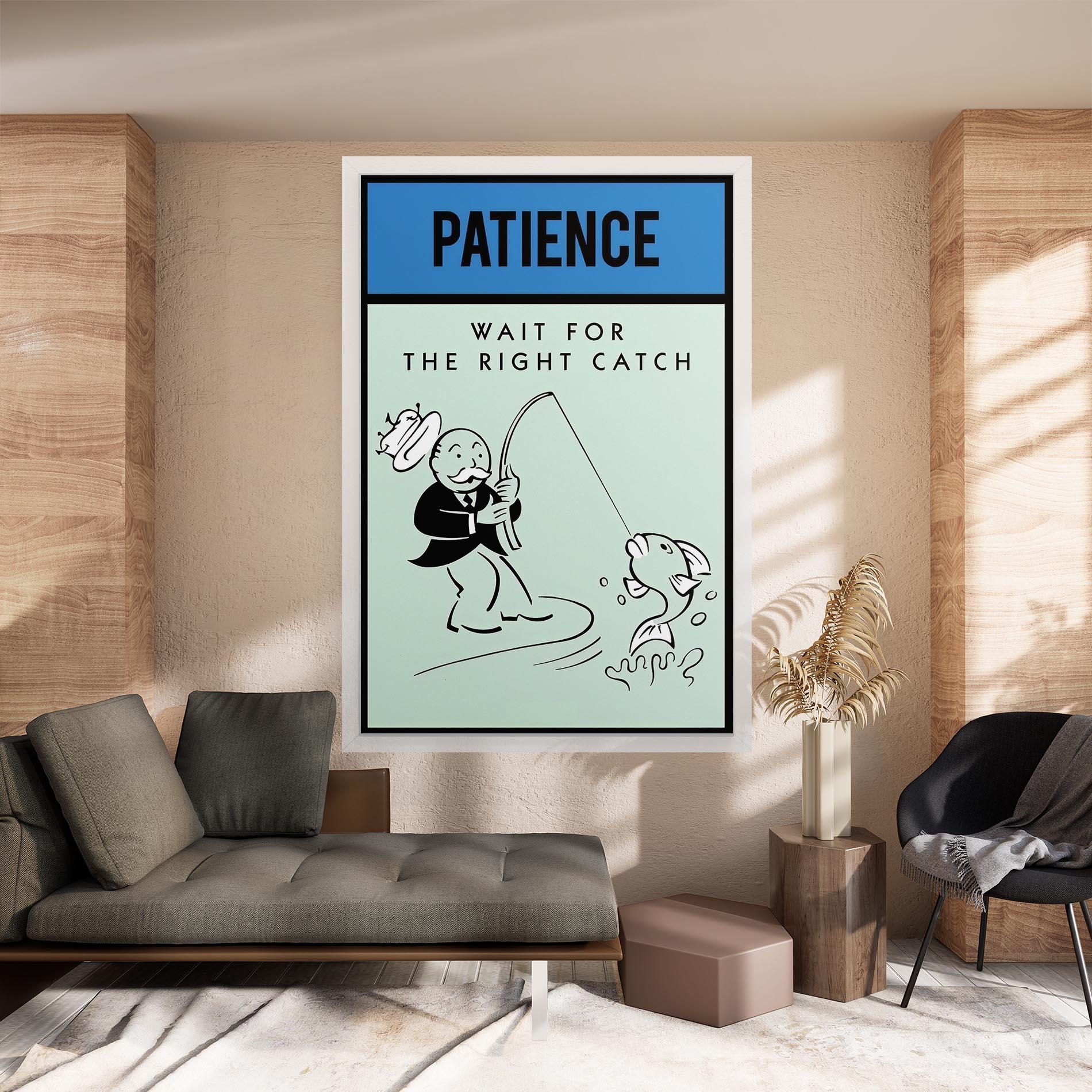 Tablou Canvas PATIENCE mockup 8