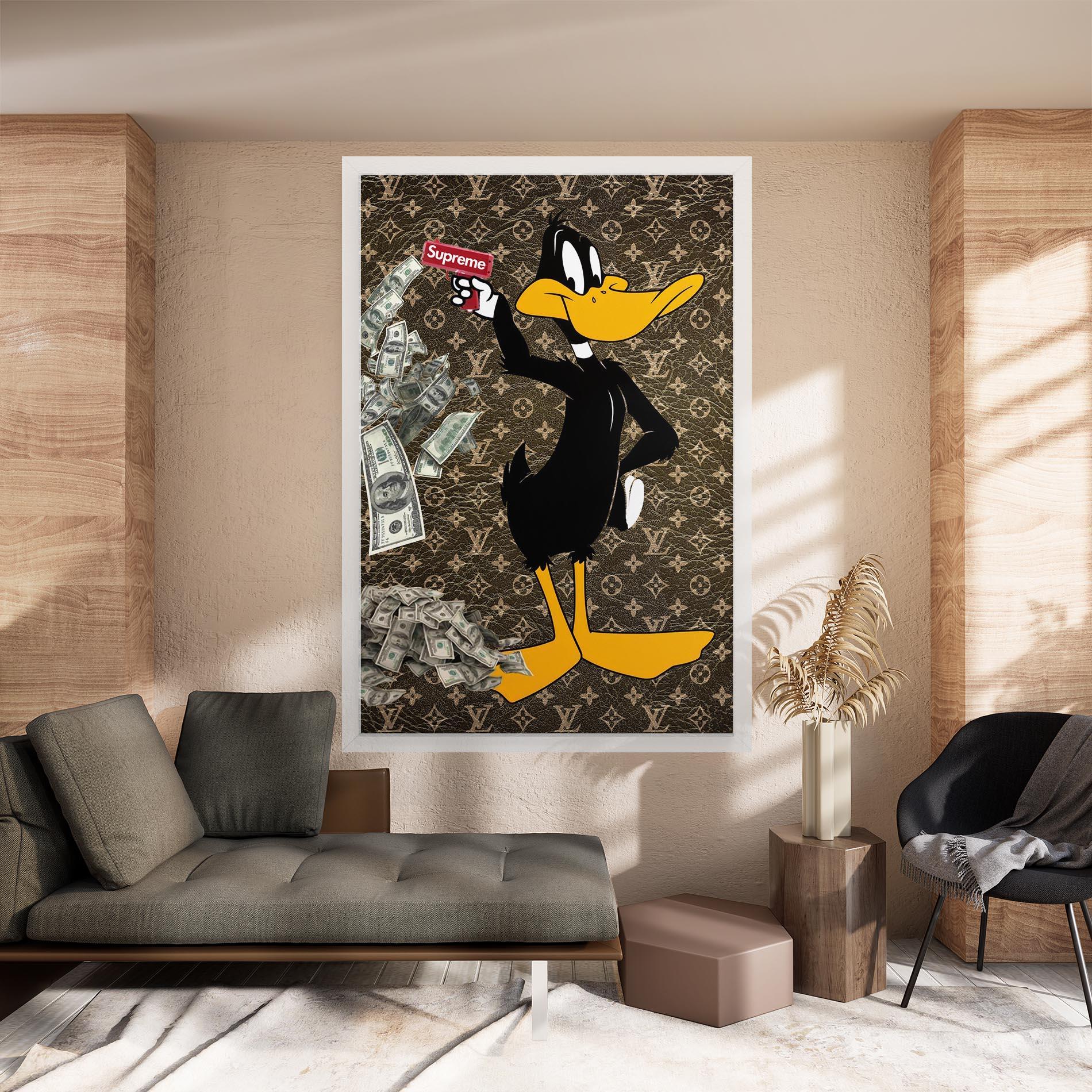 Tablou Canvas Supreme Daffy mockup 8