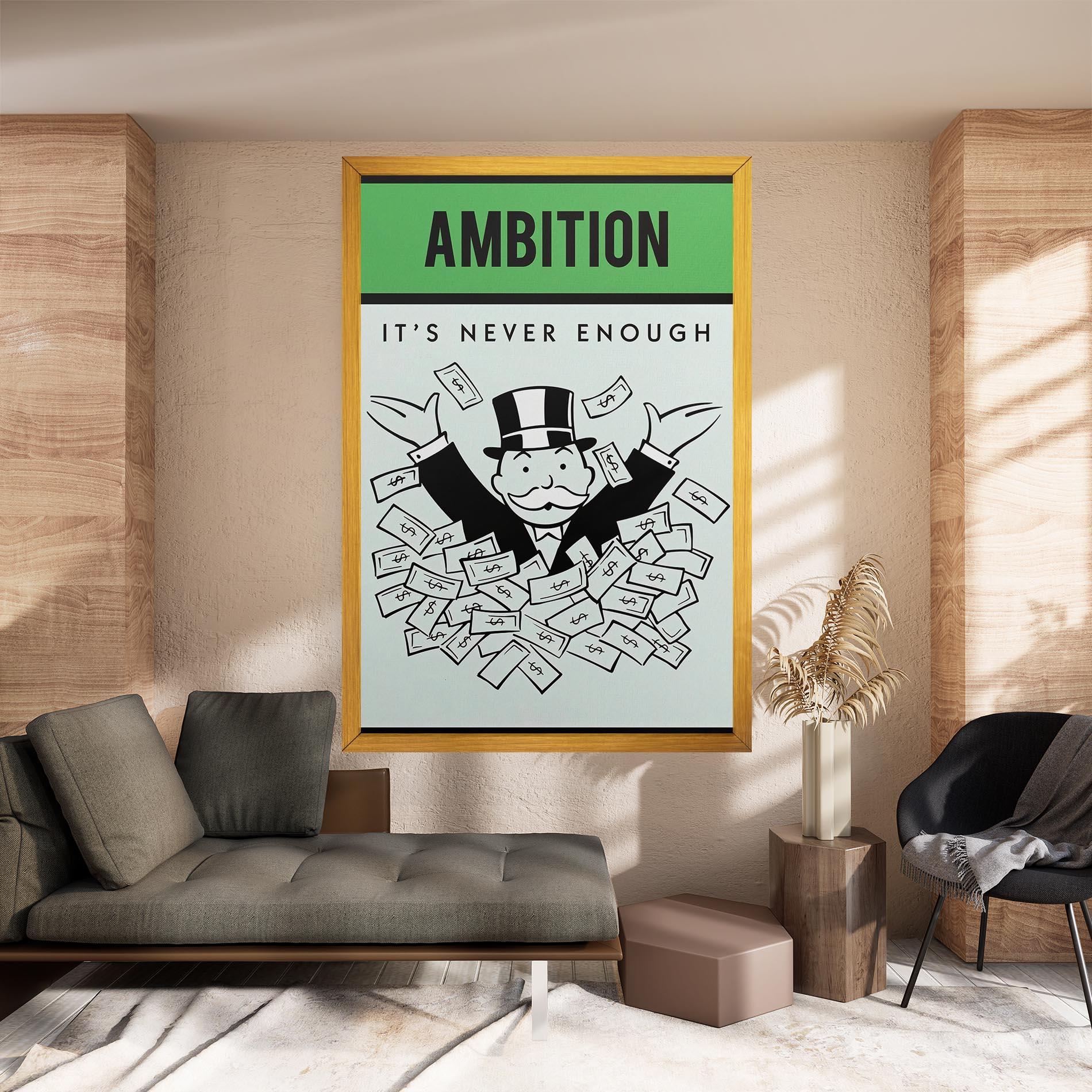 Tablou Canvas AMBITION mockup 8