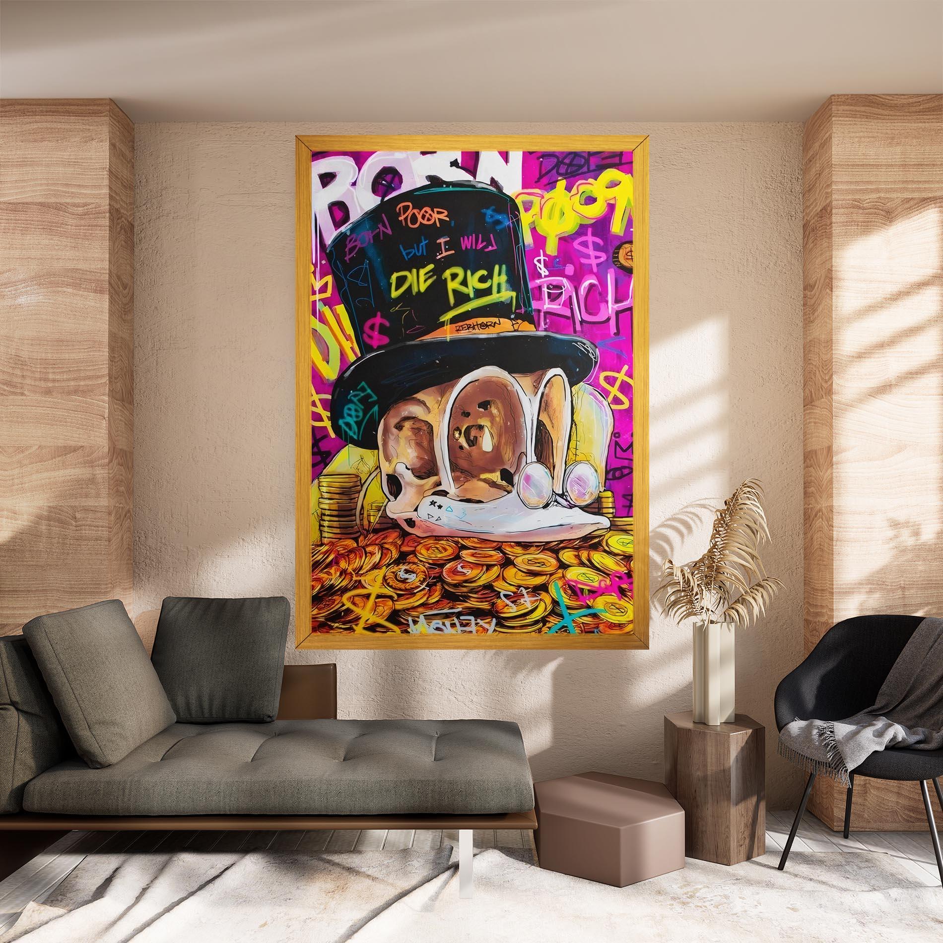 Tablou Canvas Die Rich mockup 8