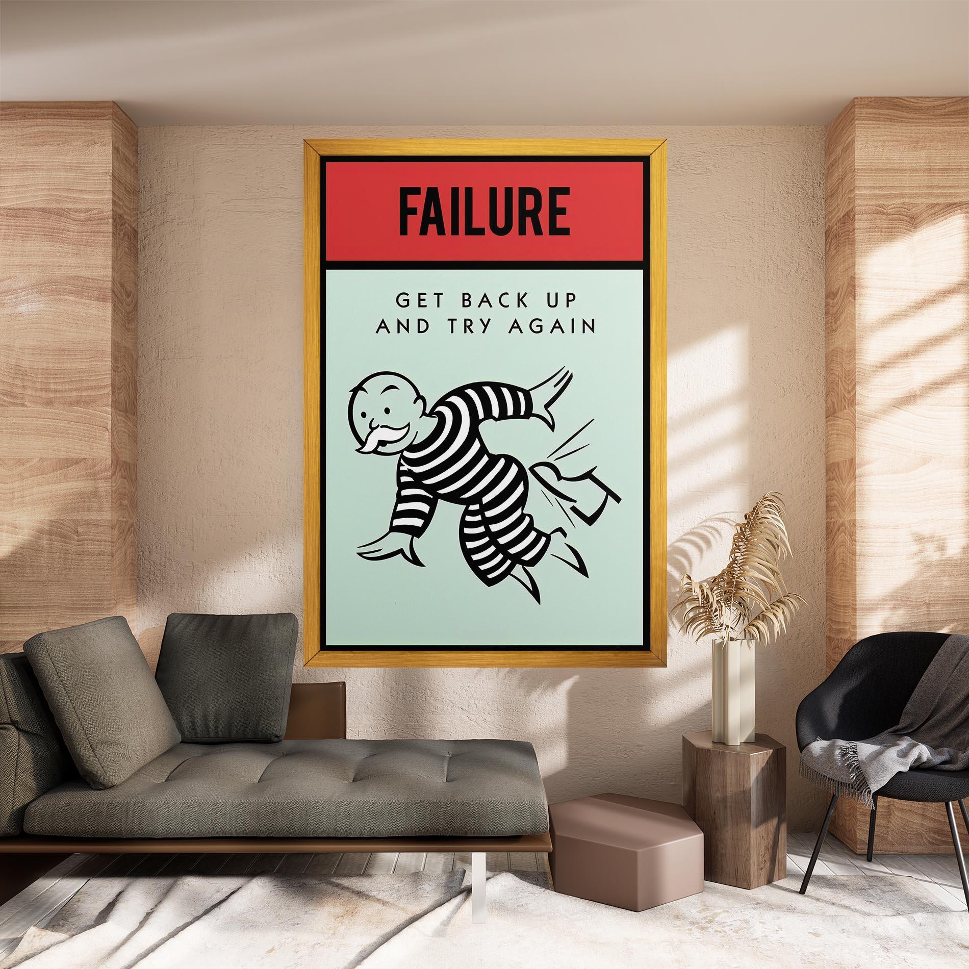 Tablou Canvas FAILURE mockup 8