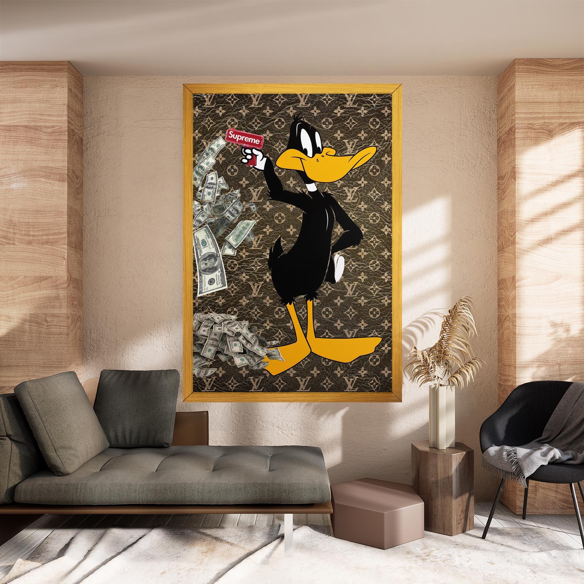 Tablou Canvas Supreme Daffy mockup 8