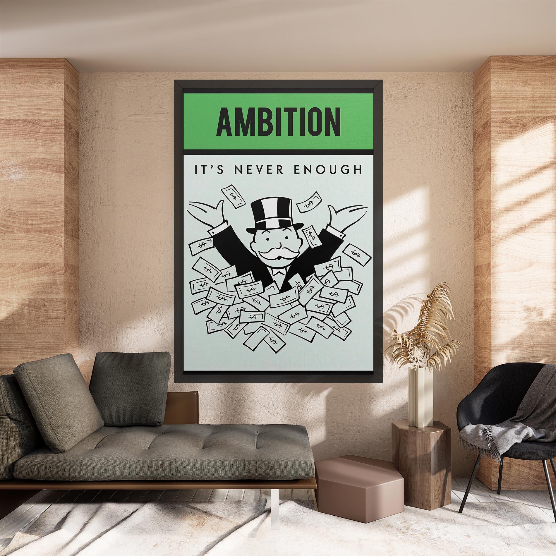 Tablou Canvas AMBITION mockup 8