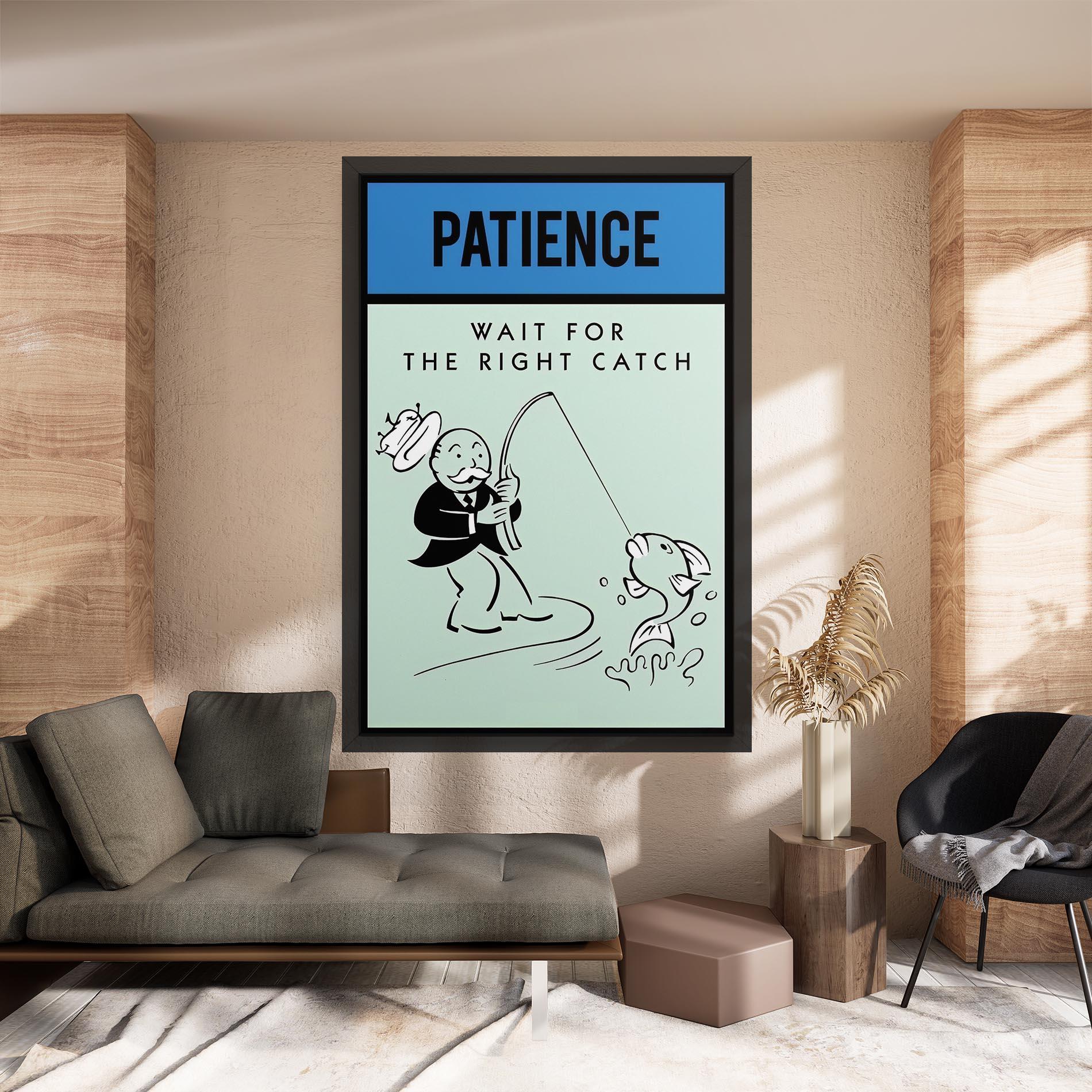 Tablou Canvas PATIENCE mockup 8