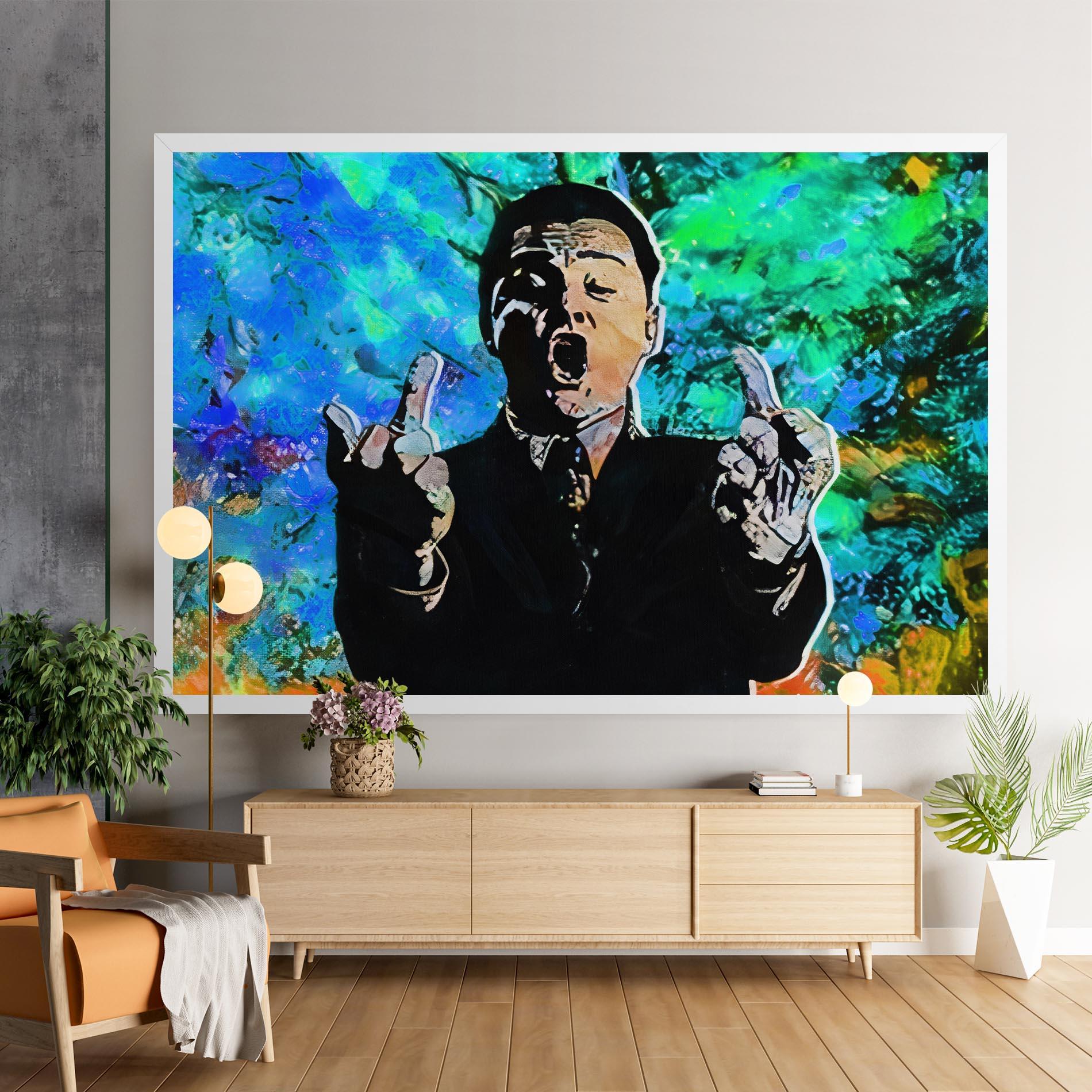 Tablou Canvas Flip The Bird mockup 9