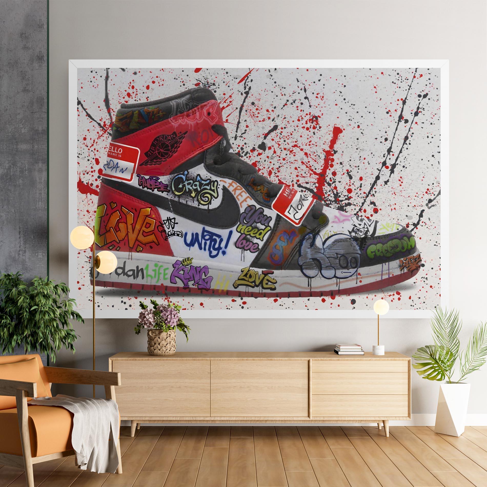 Tablou Canvas Jordan Drip mockup 9