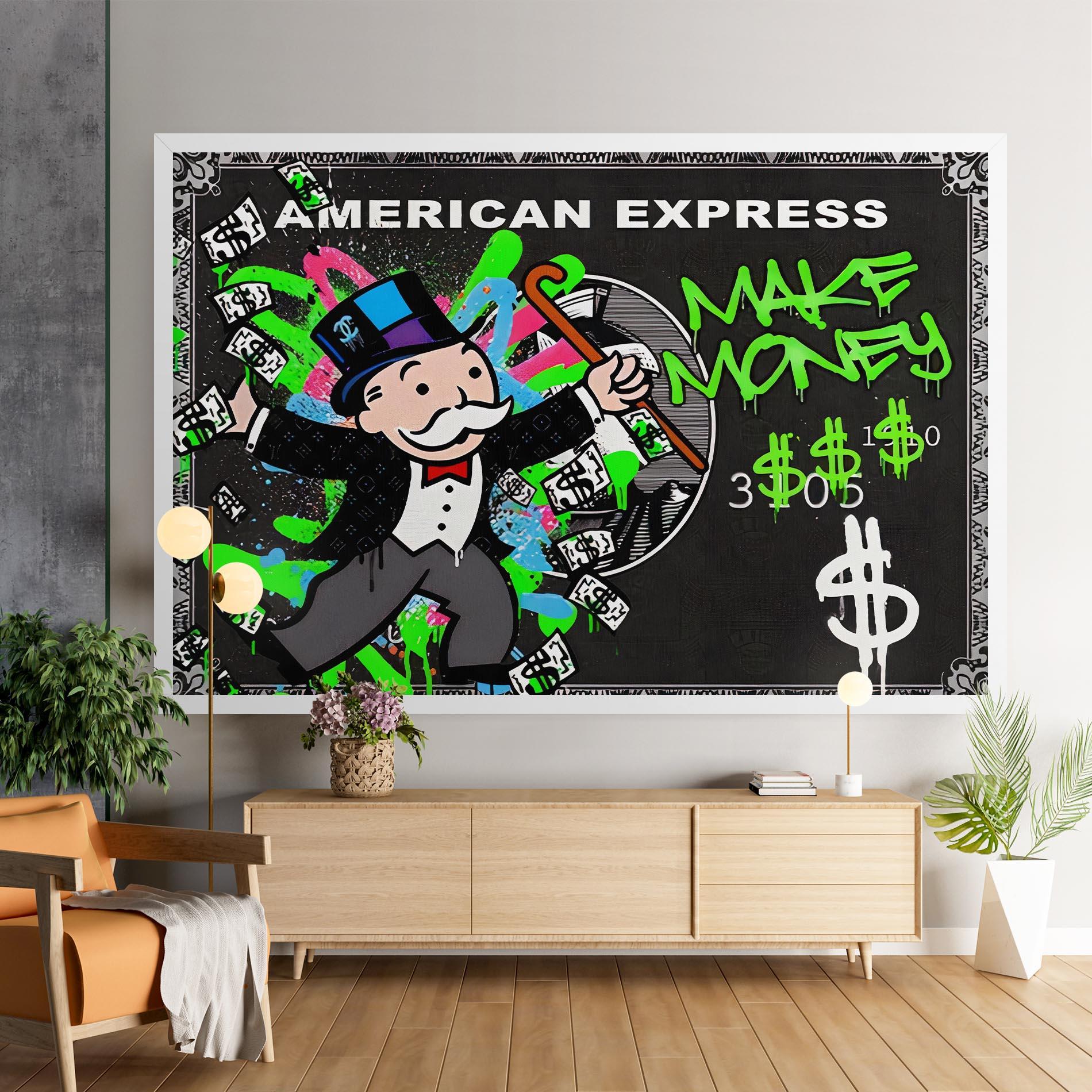 Tablou Canvas Make Money mockup 9