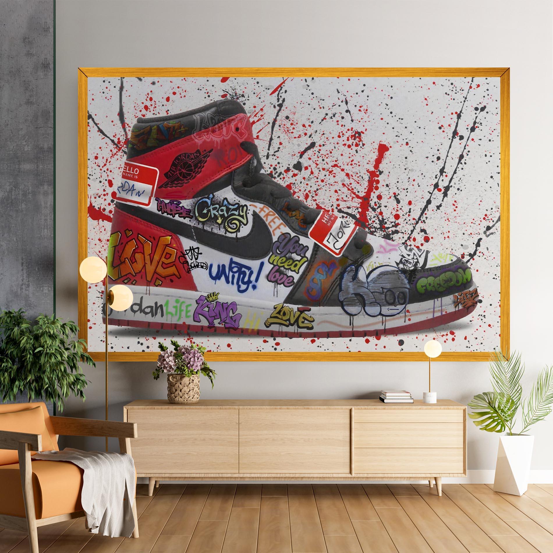 Tablou Canvas Jordan Drip mockup 9