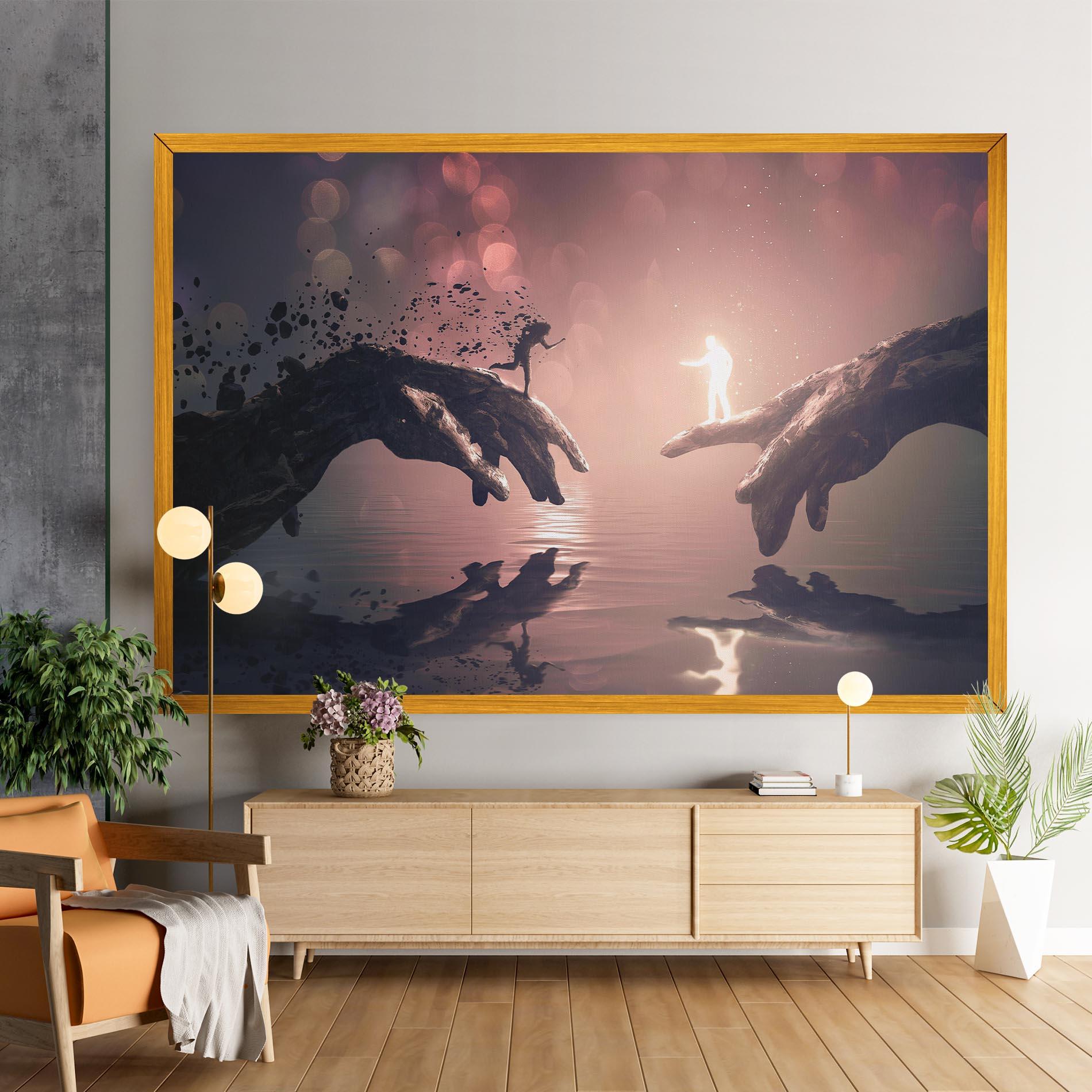 Tablou Canvas Life Story mockup 9
