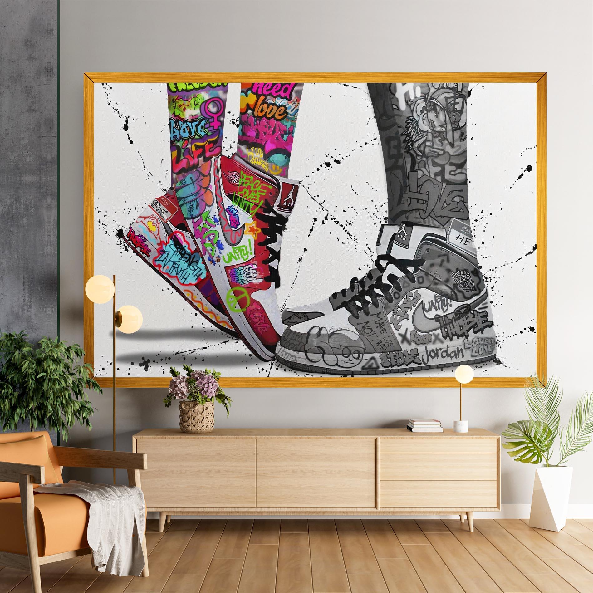 Tablou Canvas Love On My Toes mockup 9