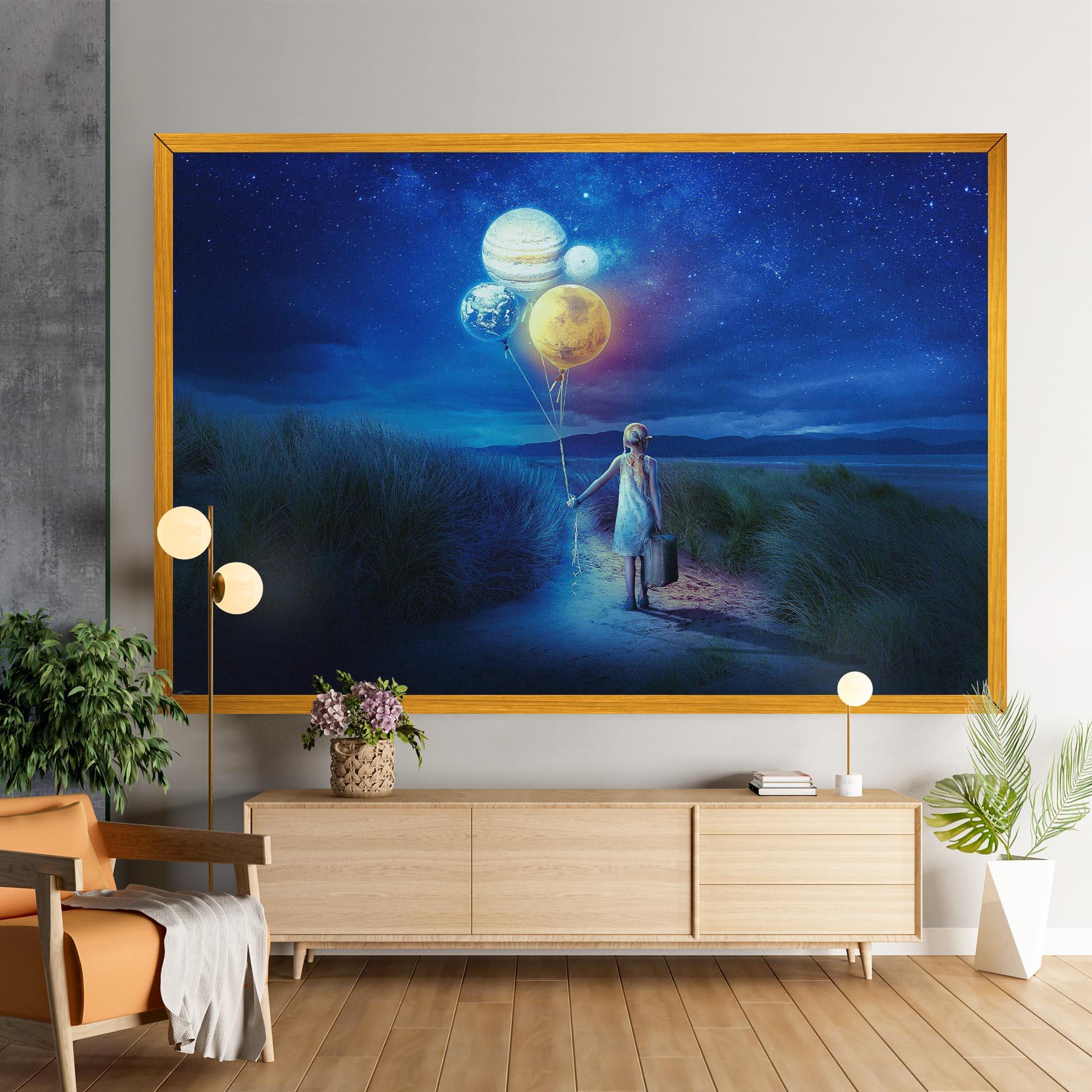 Tablou Canvas Love Our Planet mockup 9
