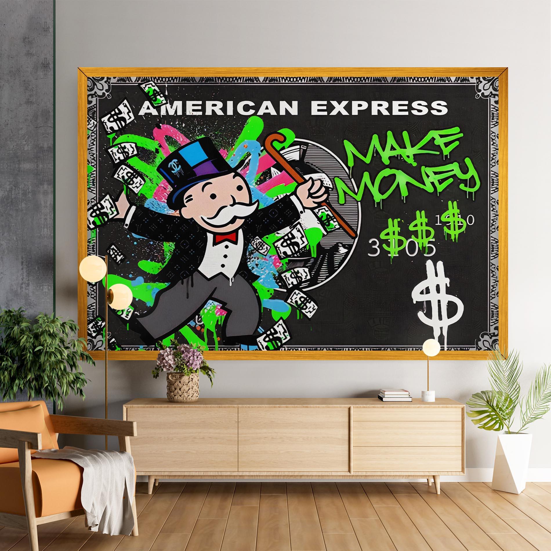 Tablou Canvas Make Money mockup 9