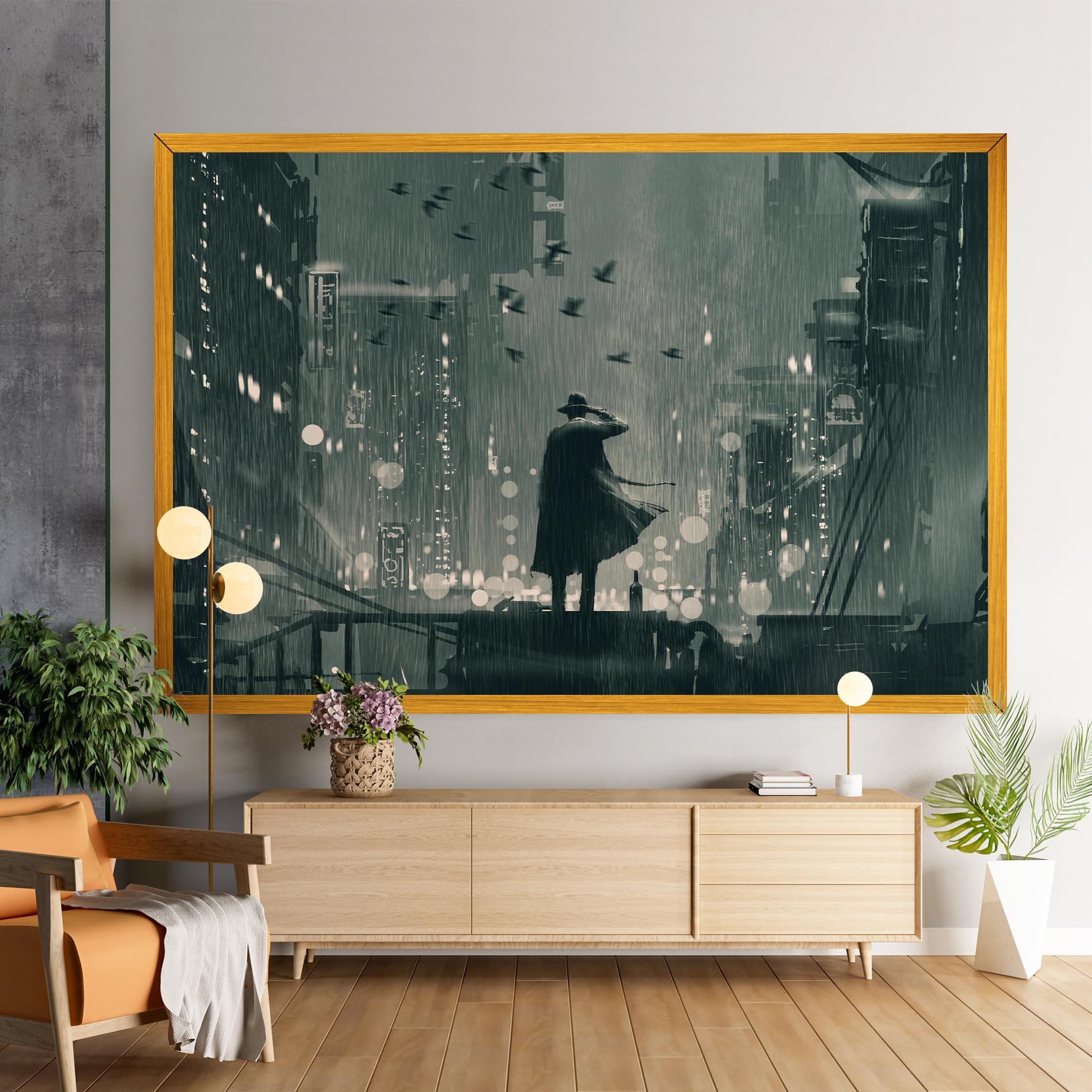 Tablou Canvas Noir Detective mockup 9