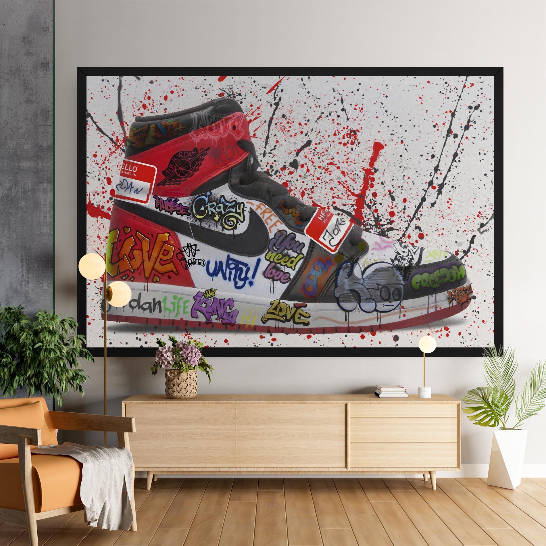 Tablou Canvas Jordan Drip mockup 9