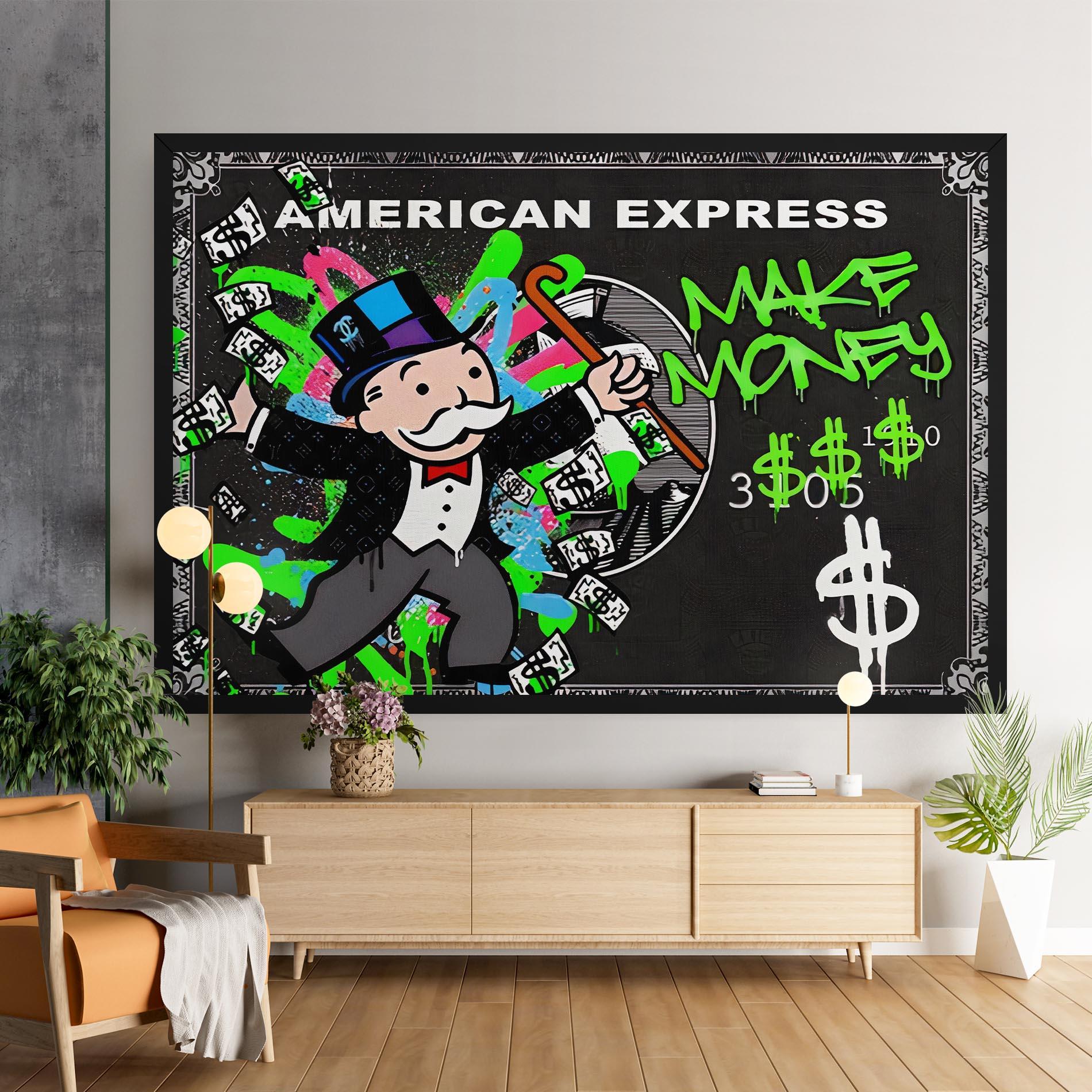 Tablou Canvas Make Money mockup 9