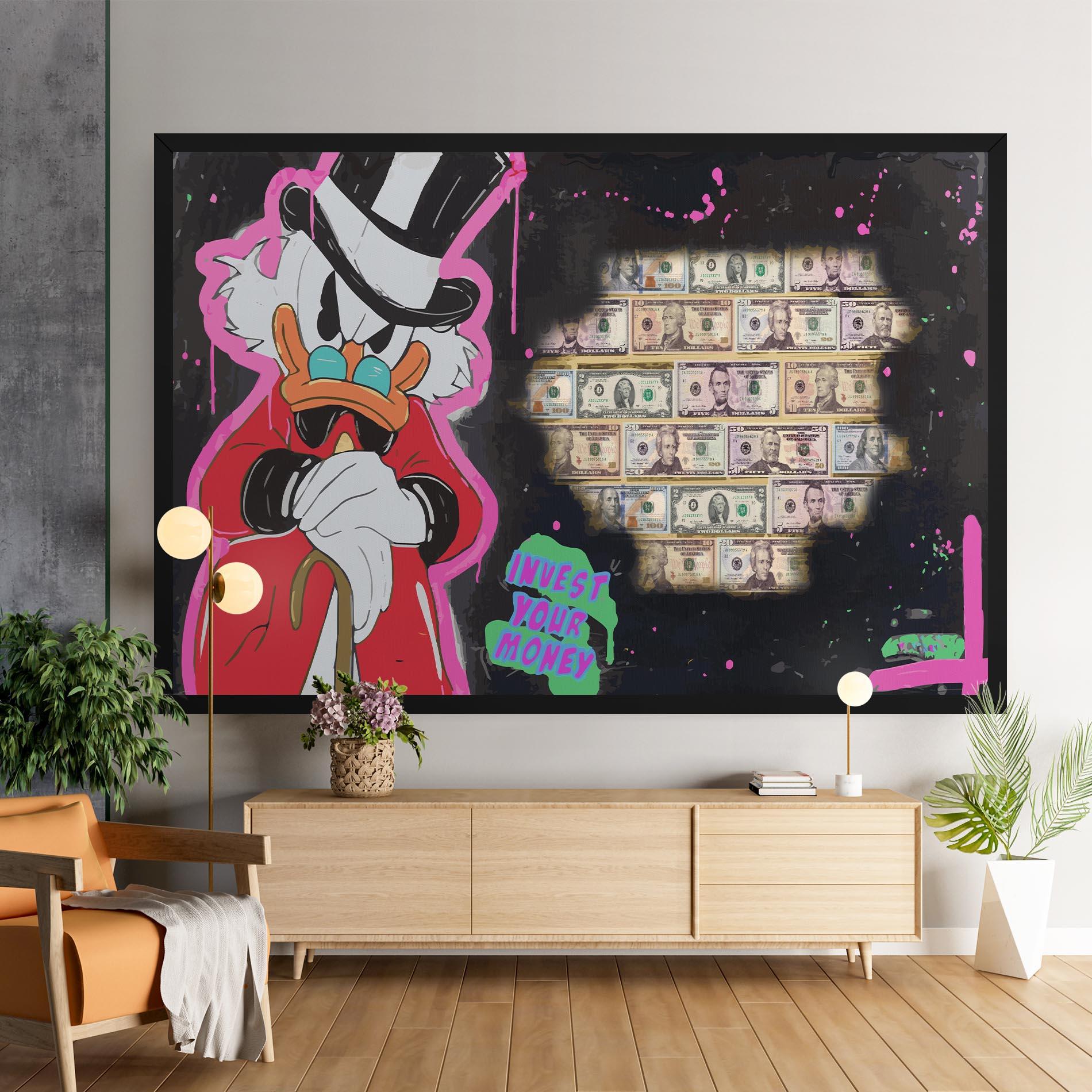 Tablou Canvas Money Advice mockup 9