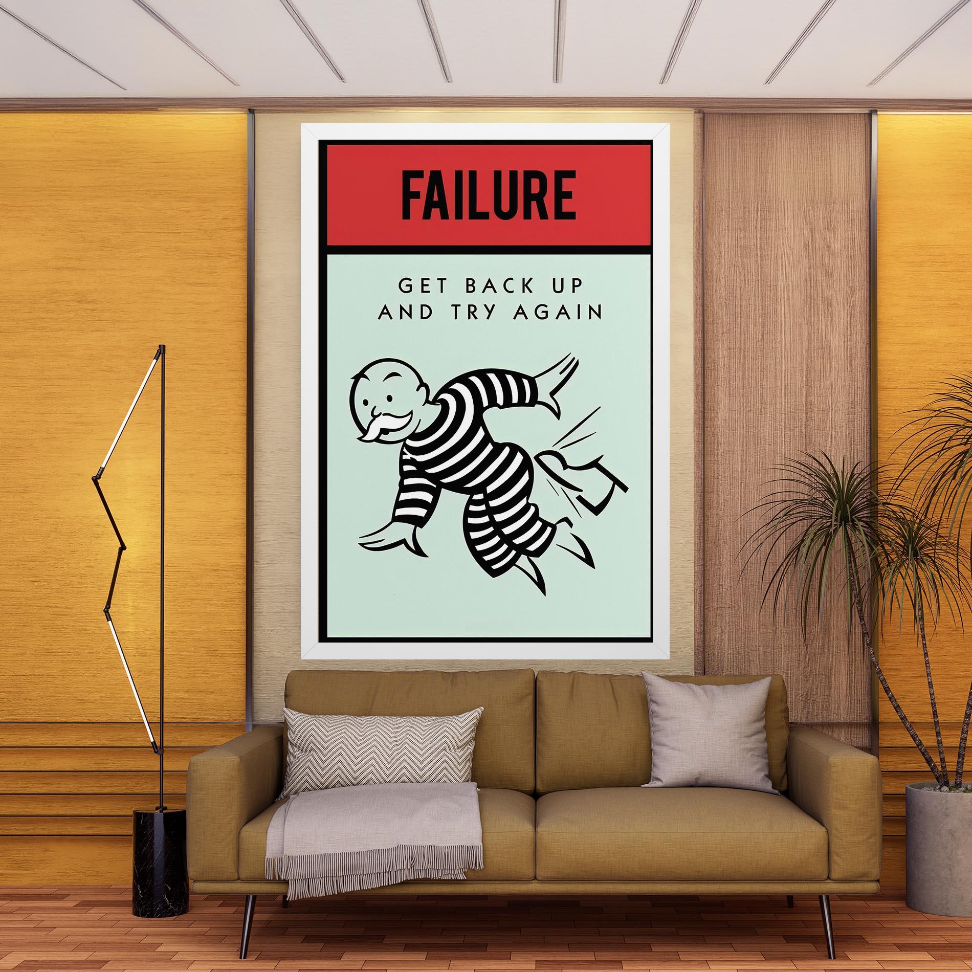 Tablou Canvas FAILURE mockup 9