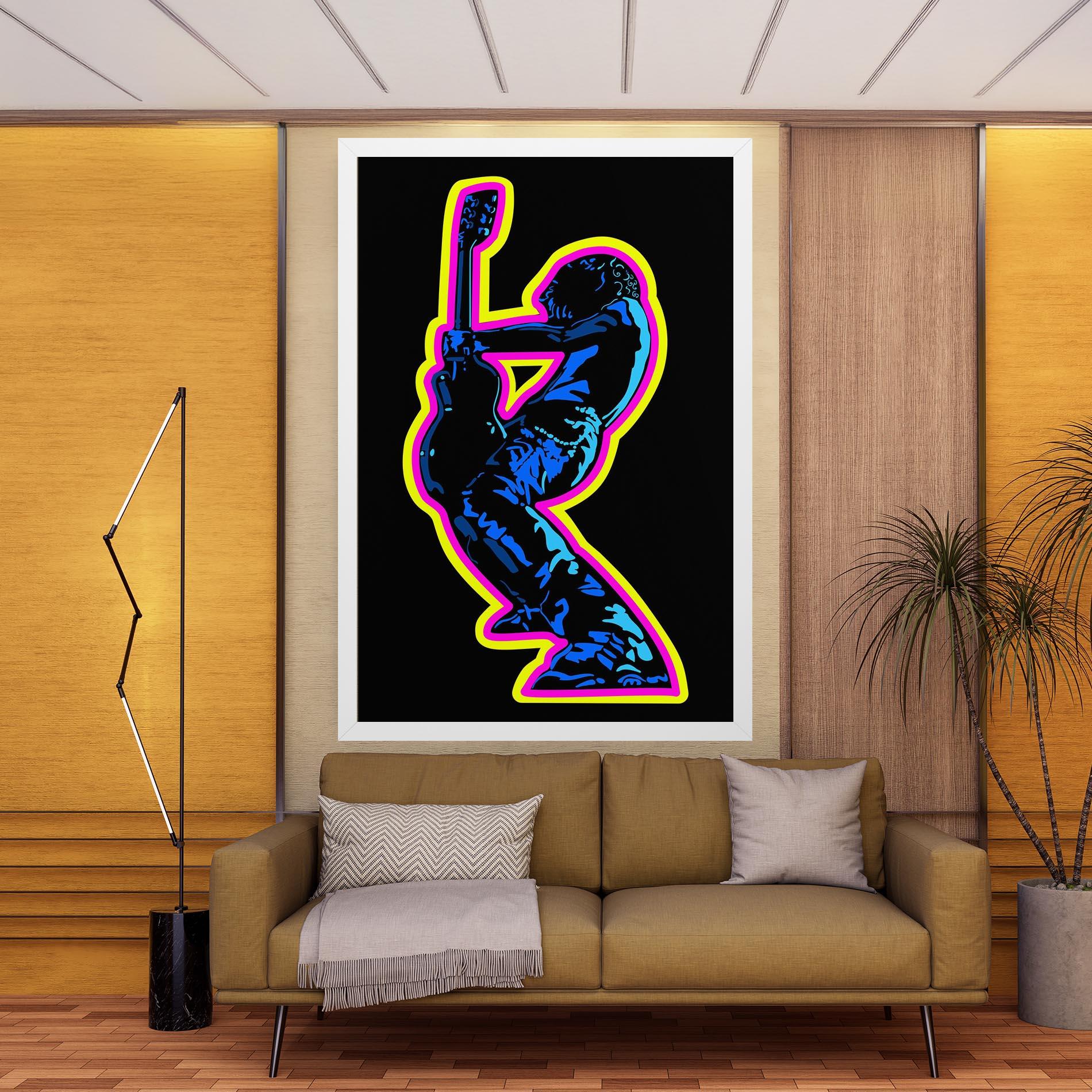 Tablou Canvas Guitarist Art mockup 9