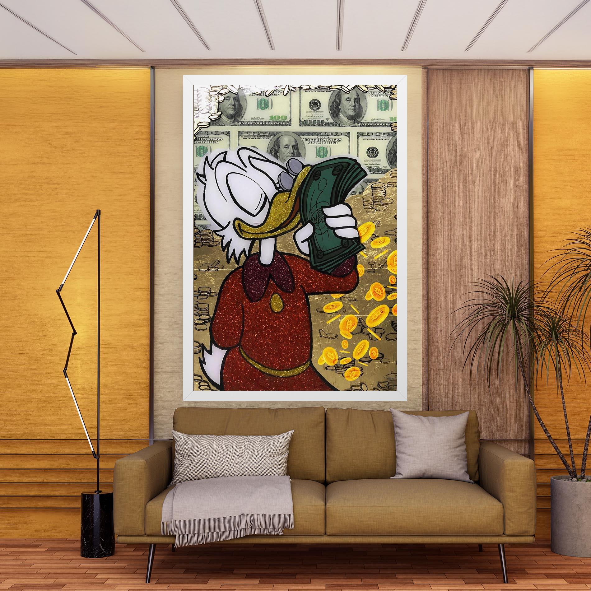 Tablou Canvas Smell Like Money mockup 9