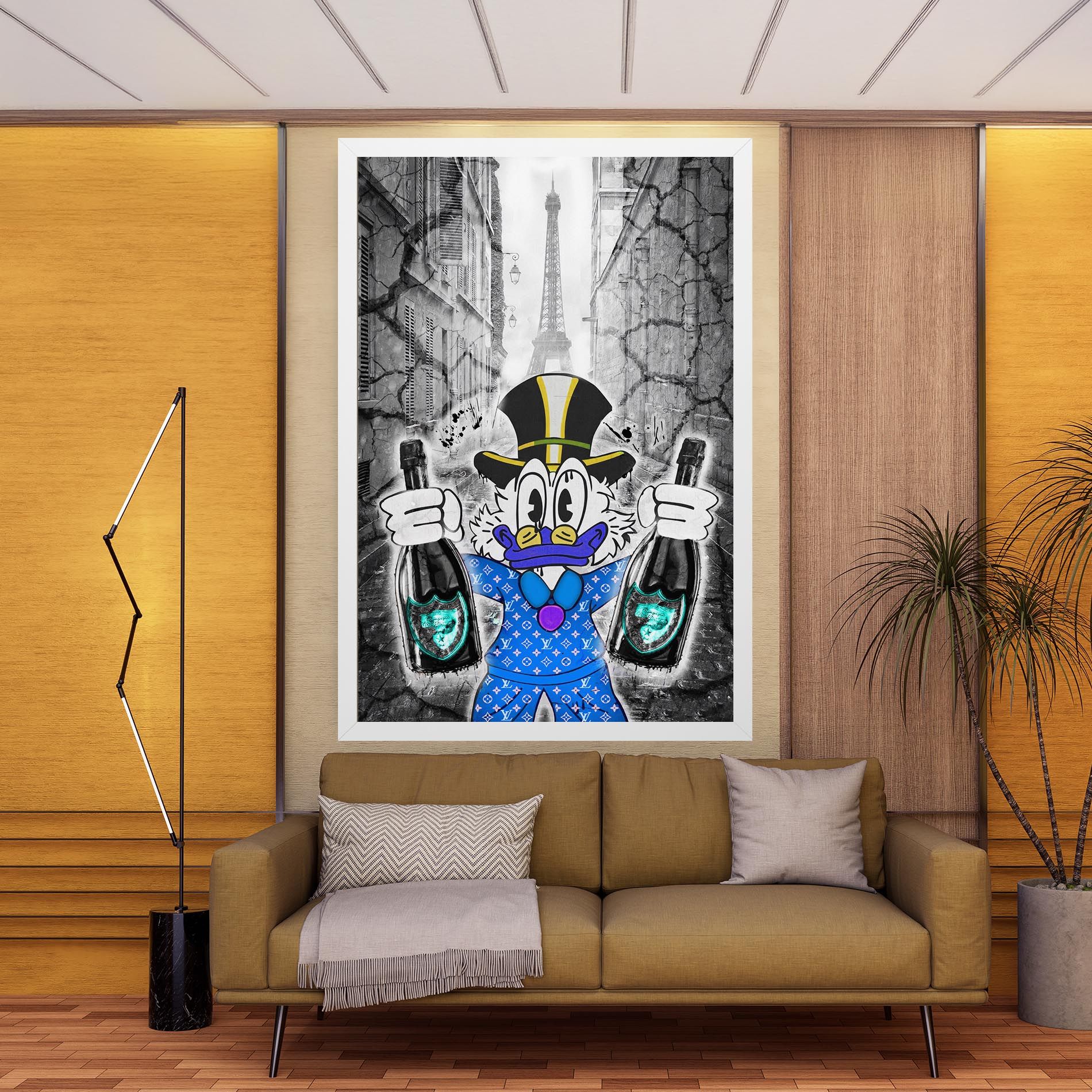 Wheres My Champagne Blue mockup 9