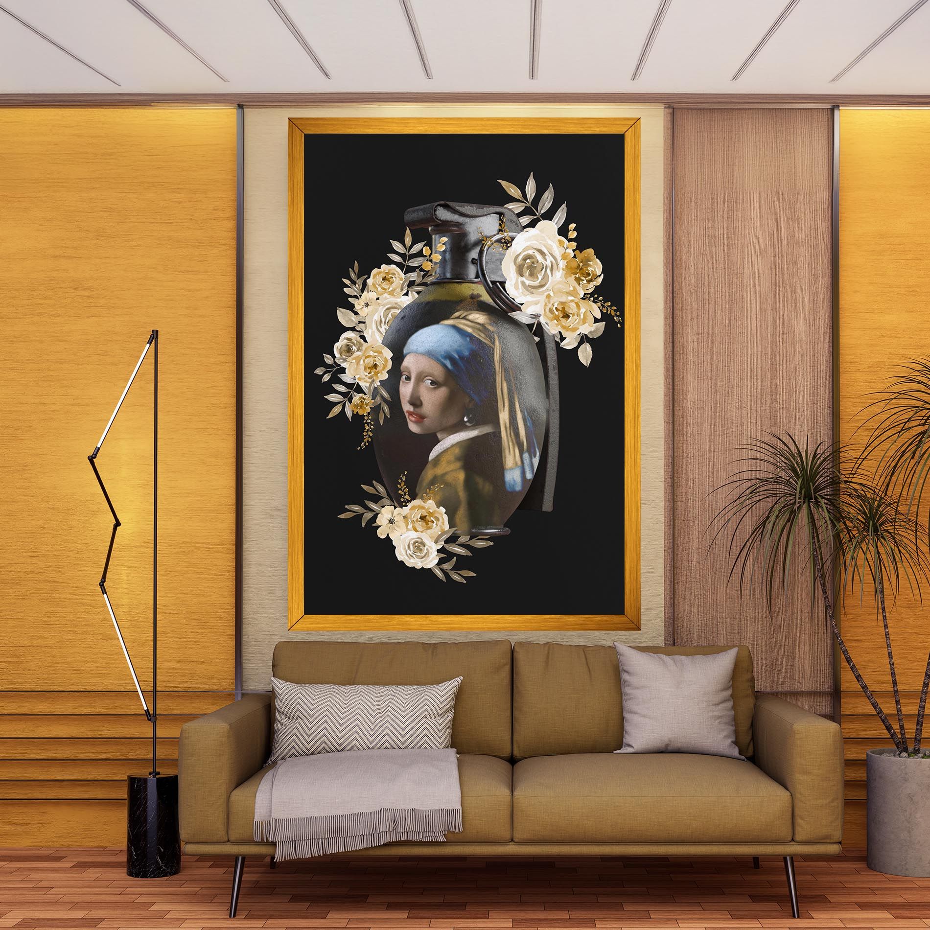 A Girl Is A Grenade mockup 9