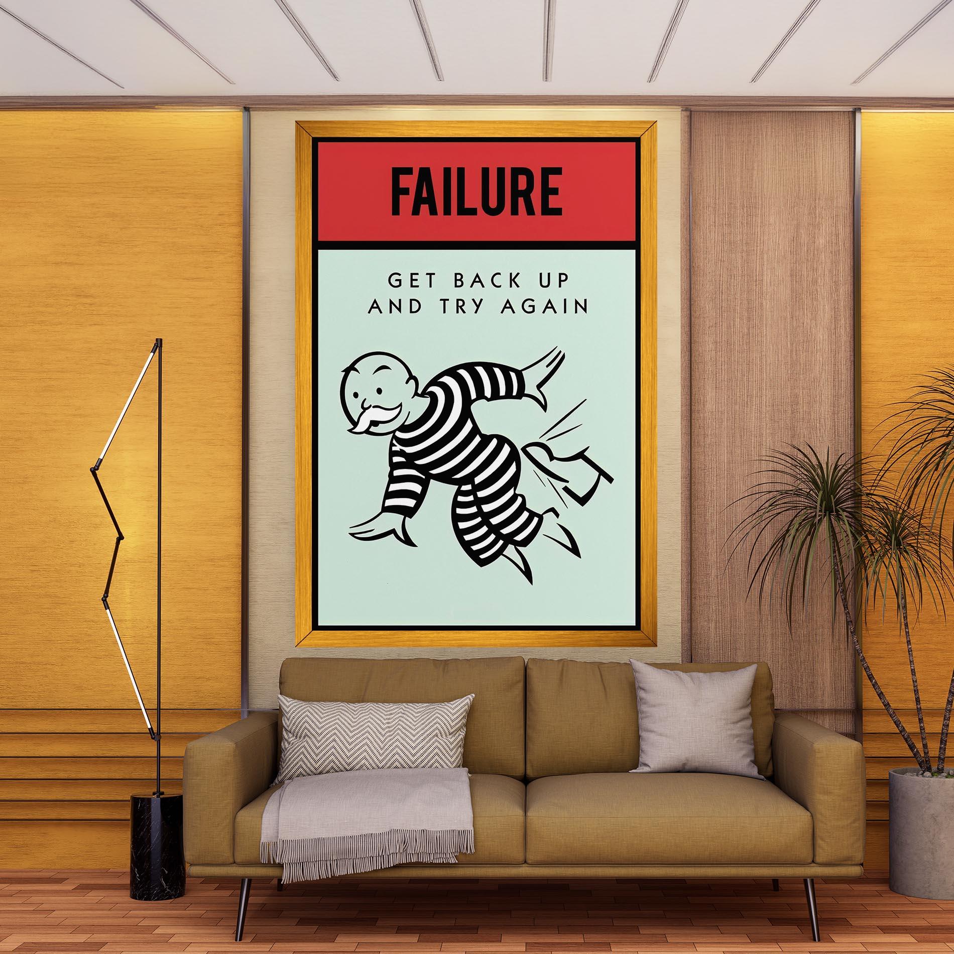 Tablou Canvas FAILURE mockup 9