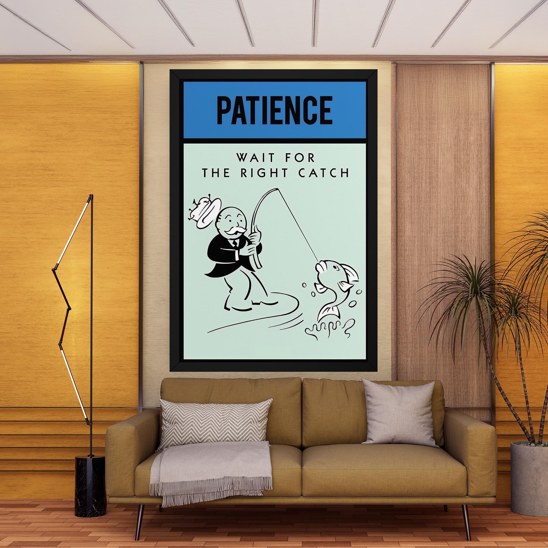 Tablou Canvas PATIENCE mockup 9