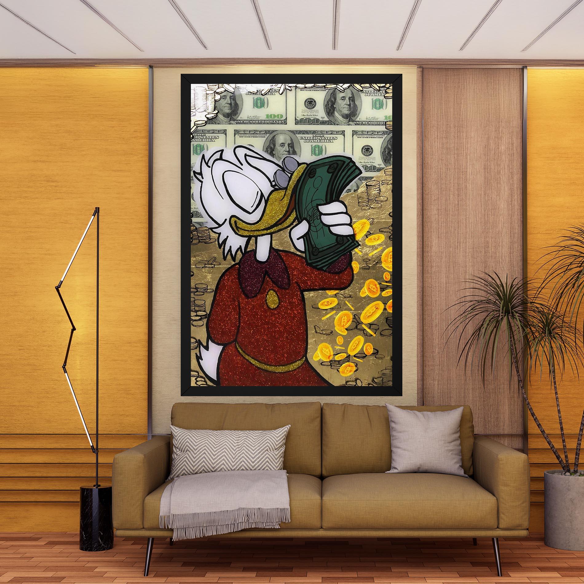 Tablou Canvas Smell Like Money mockup 9