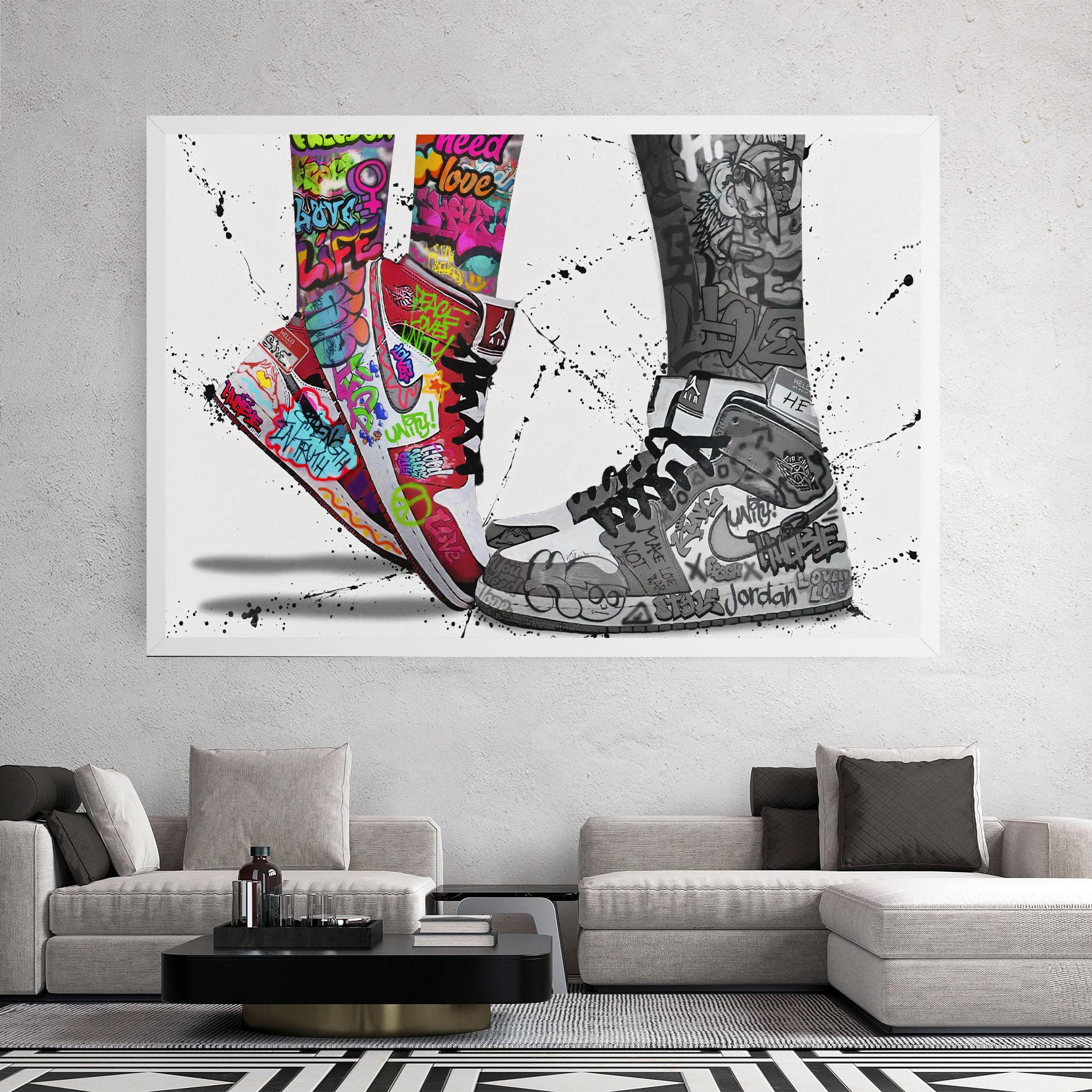 Tablou Canvas Love On My Toes mockup 2