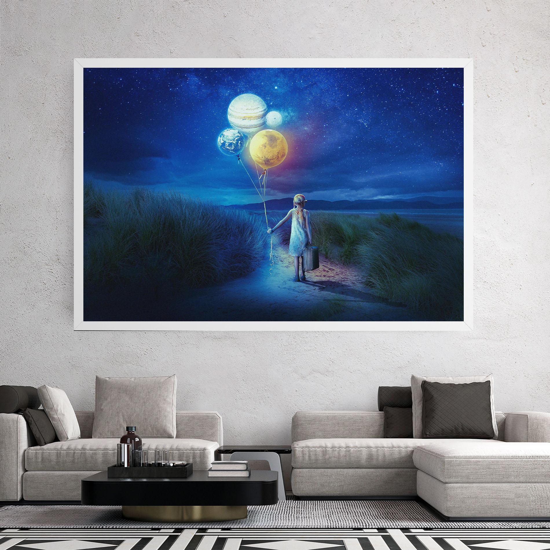 Tablou Canvas Love Our Planet mockup 2