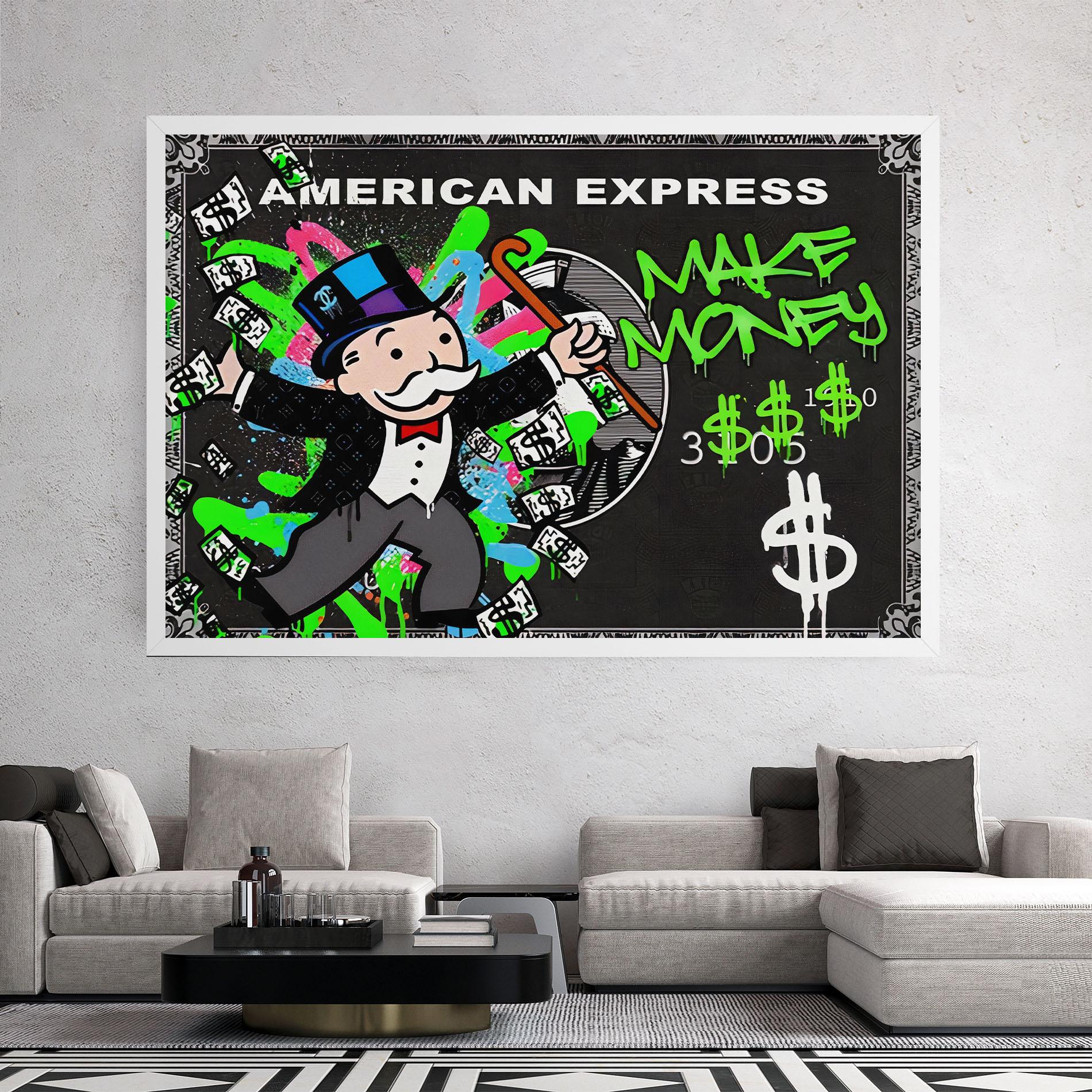 Tablou Canvas Make Money mockup 2