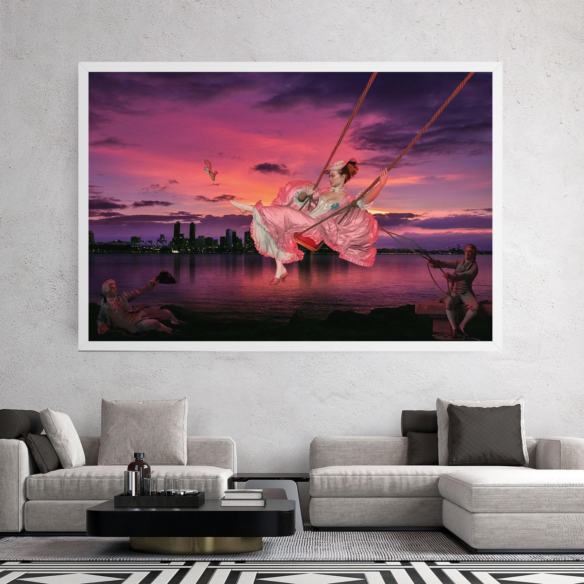 Tablou Canvas Once Upon A Sunset mockup 2