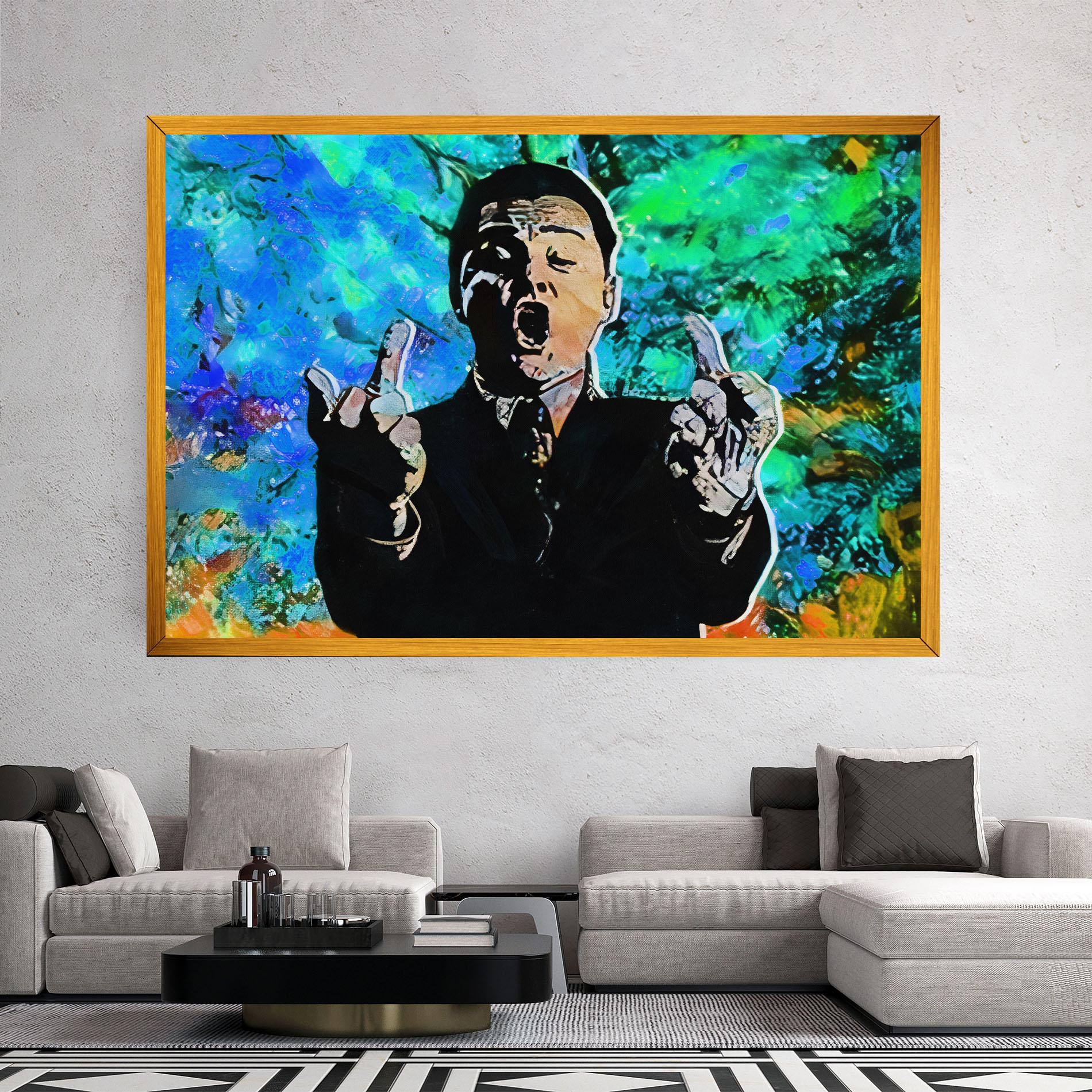 Tablou Canvas Flip The Bird mockup 2