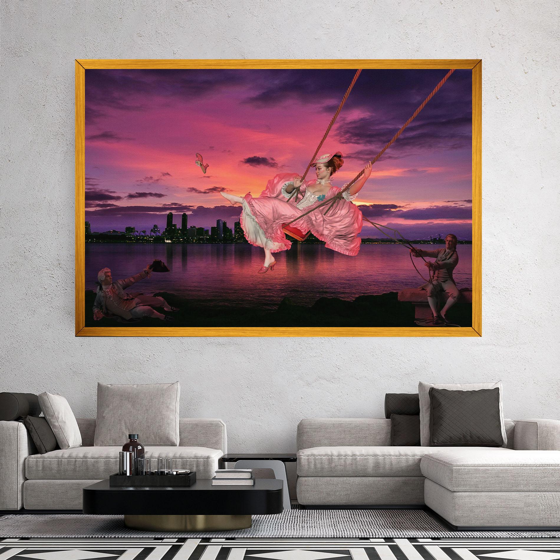 Tablou Canvas Once Upon A Sunset mockup 2