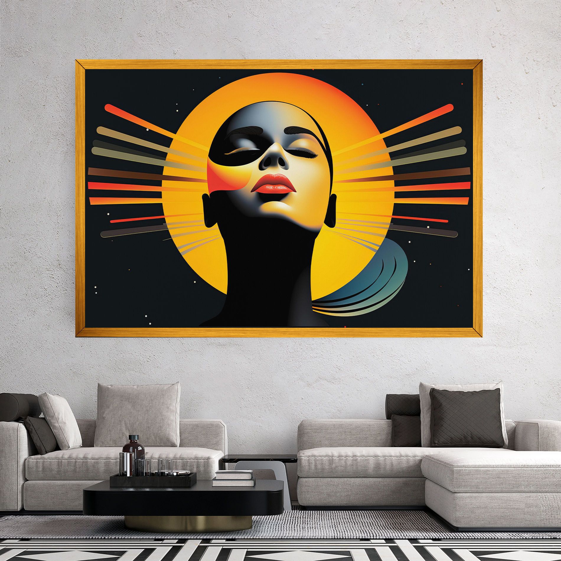 Synthetic Dreamy Profile mockup 2