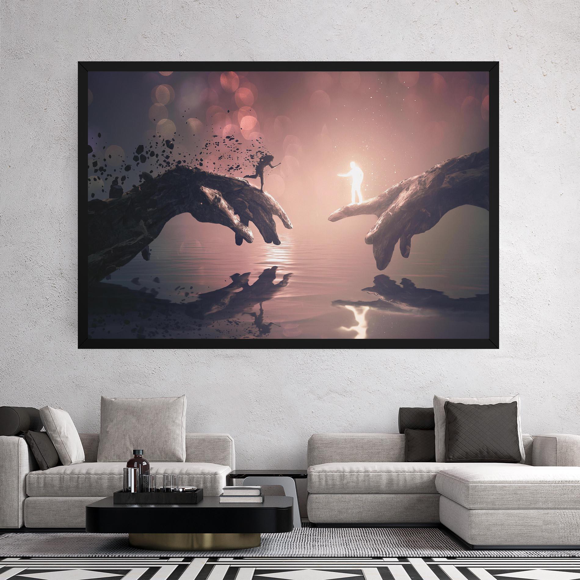 Tablou Canvas Life Story mockup 2