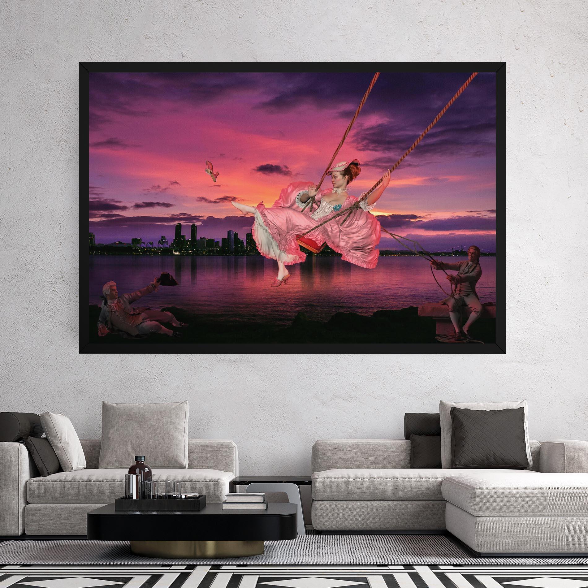 Tablou Canvas Once Upon A Sunset mockup 2