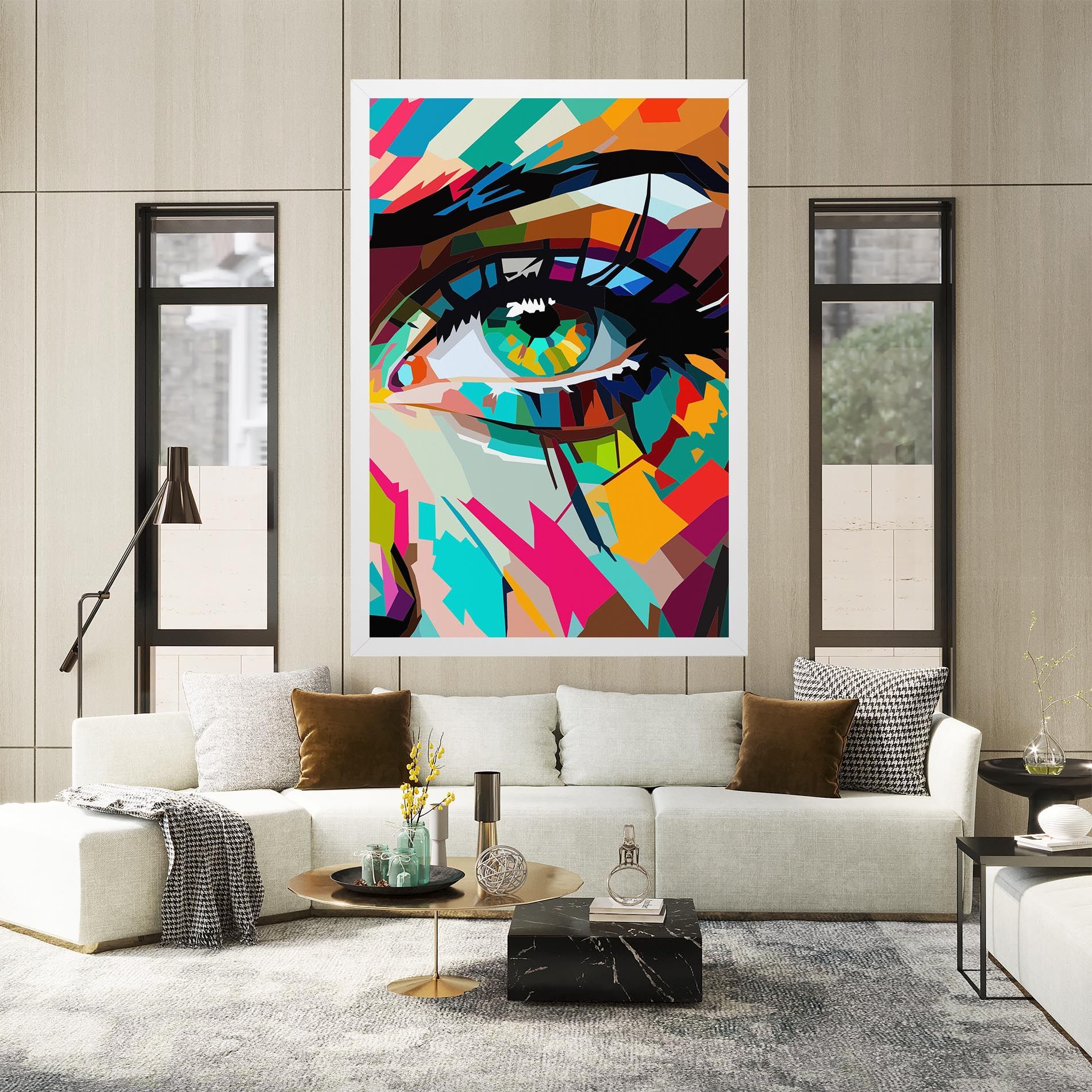 Colorful Eye mockup 2