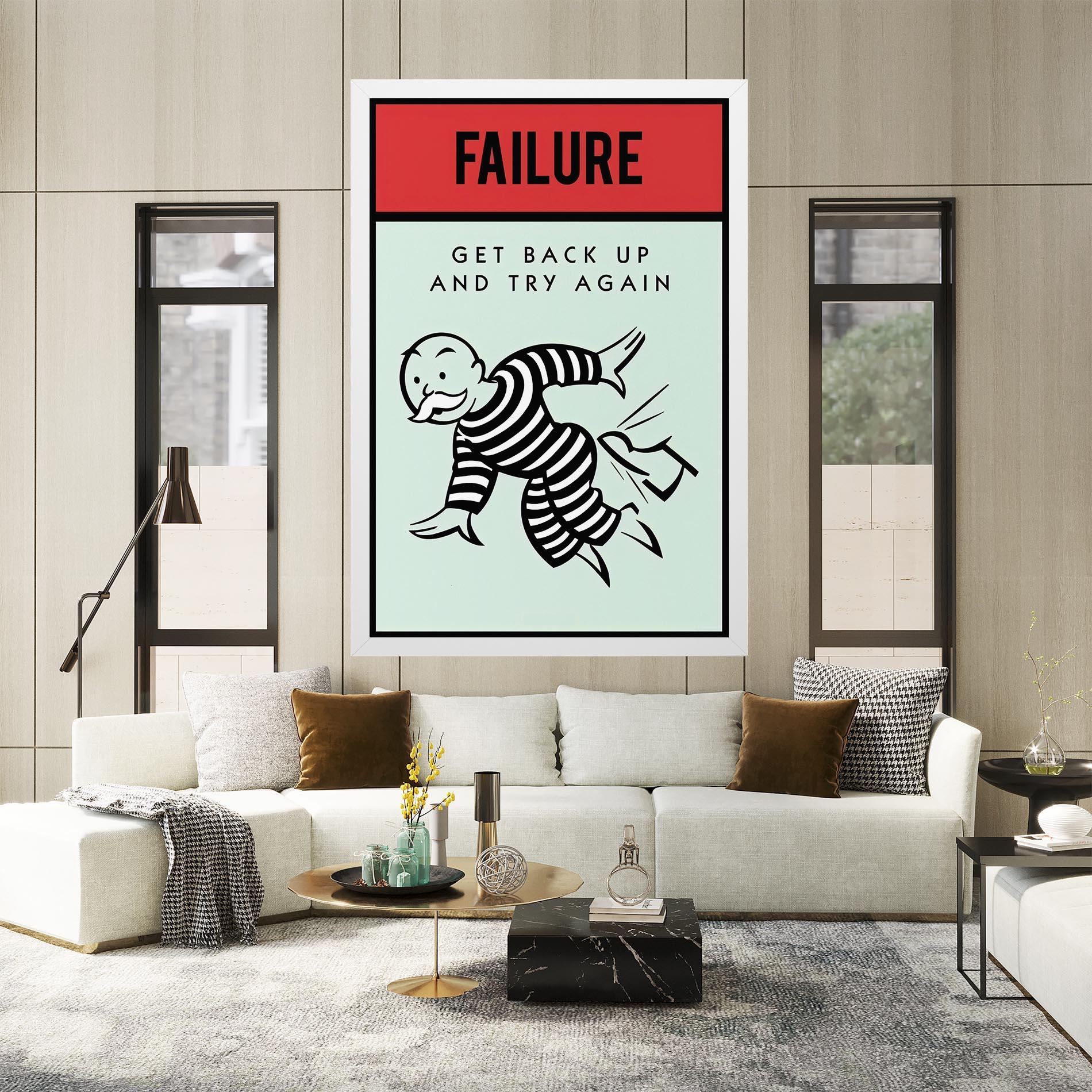 Tablou Canvas FAILURE mockup 2