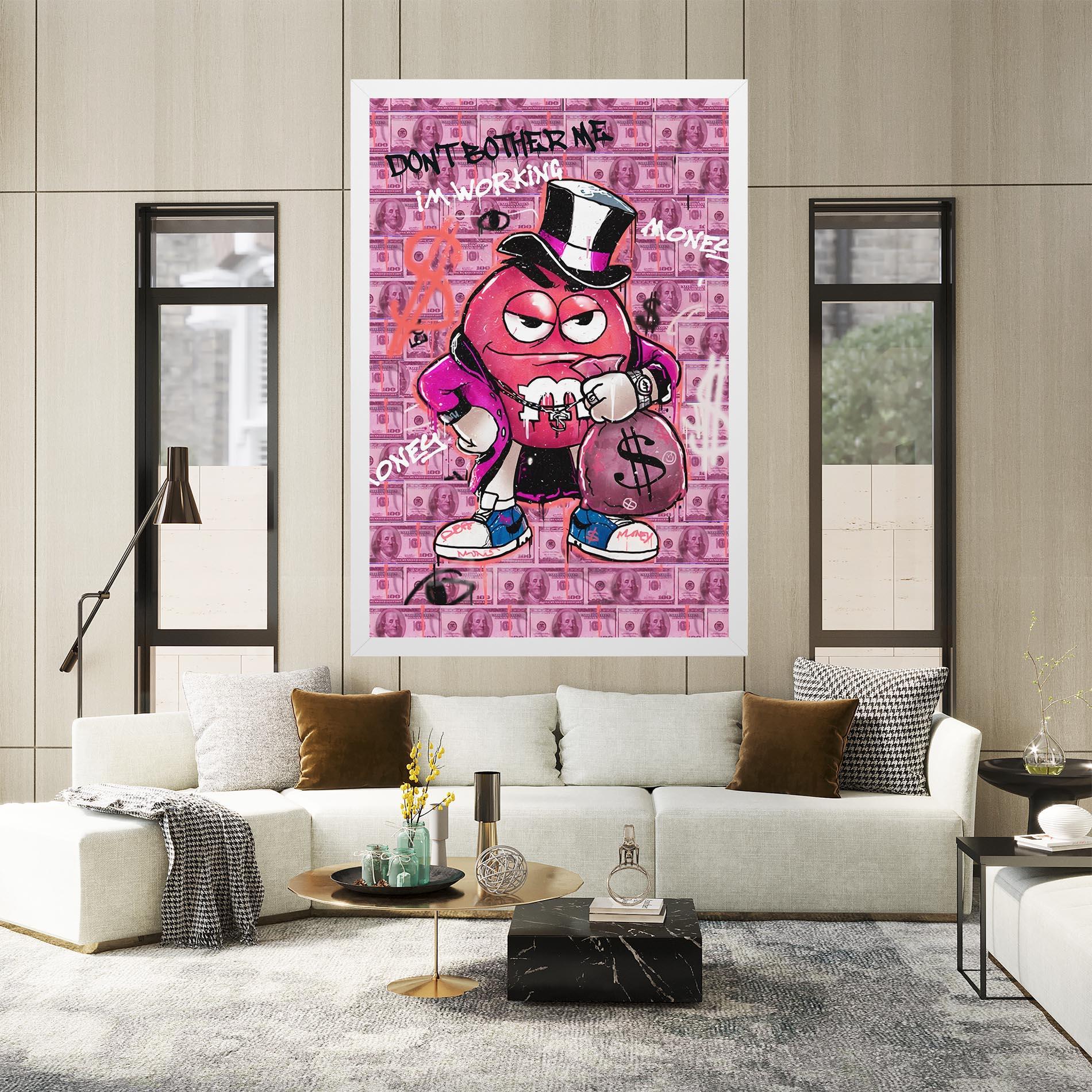 Tablou Canvas Give Me Your Money mockup 2