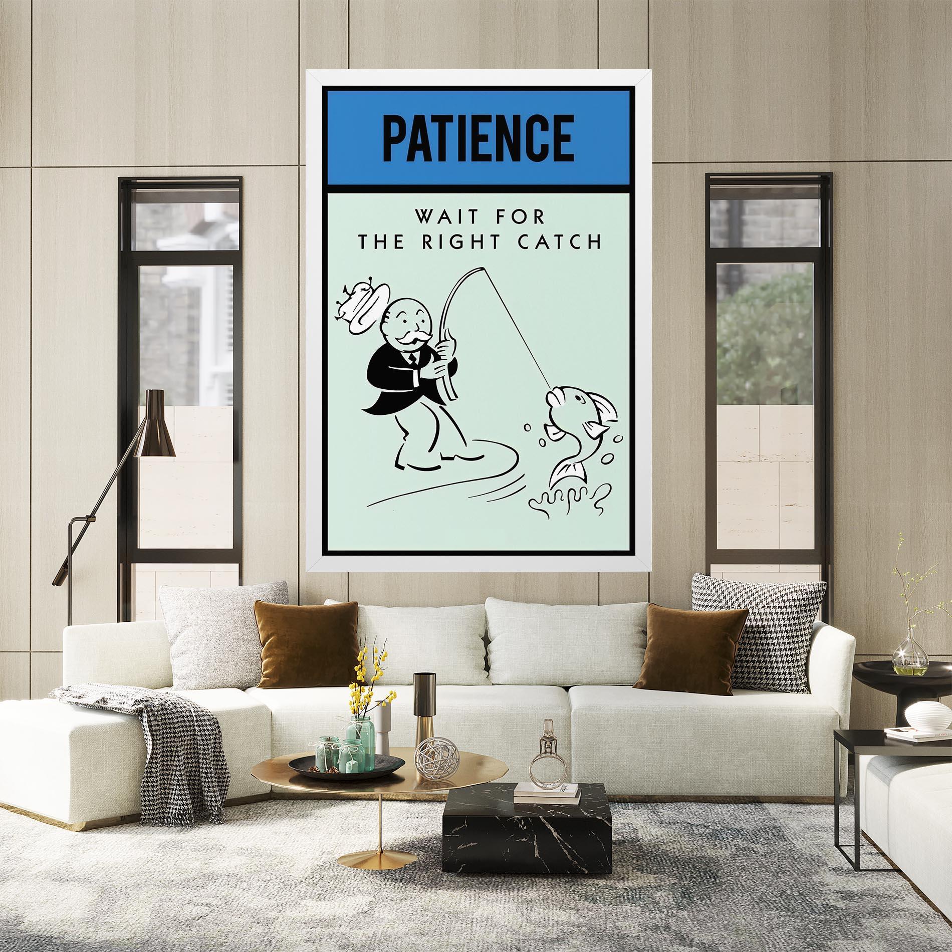 Tablou Canvas PATIENCE mockup 2