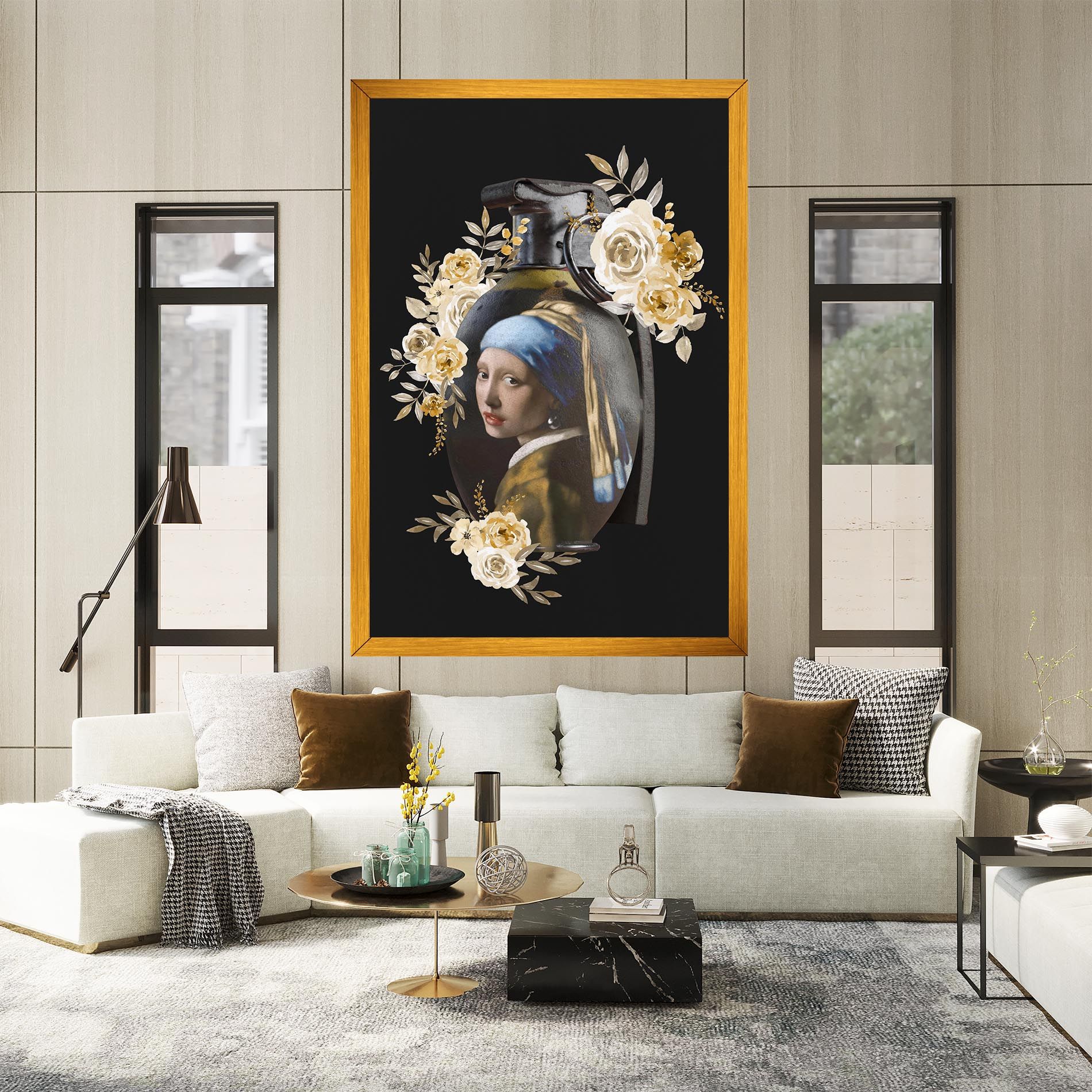 A Girl Is A Grenade mockup 2