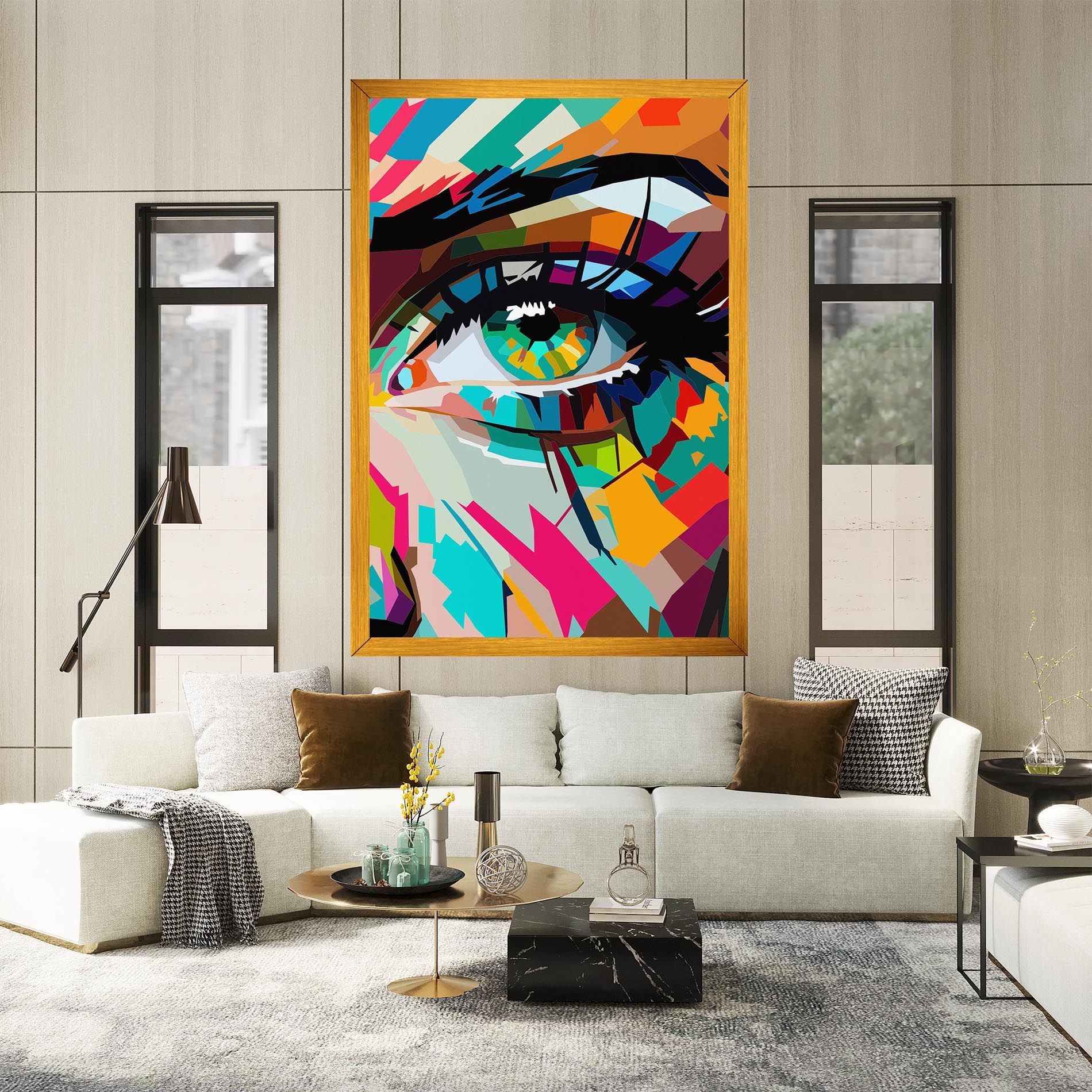 Colorful Eye mockup 2