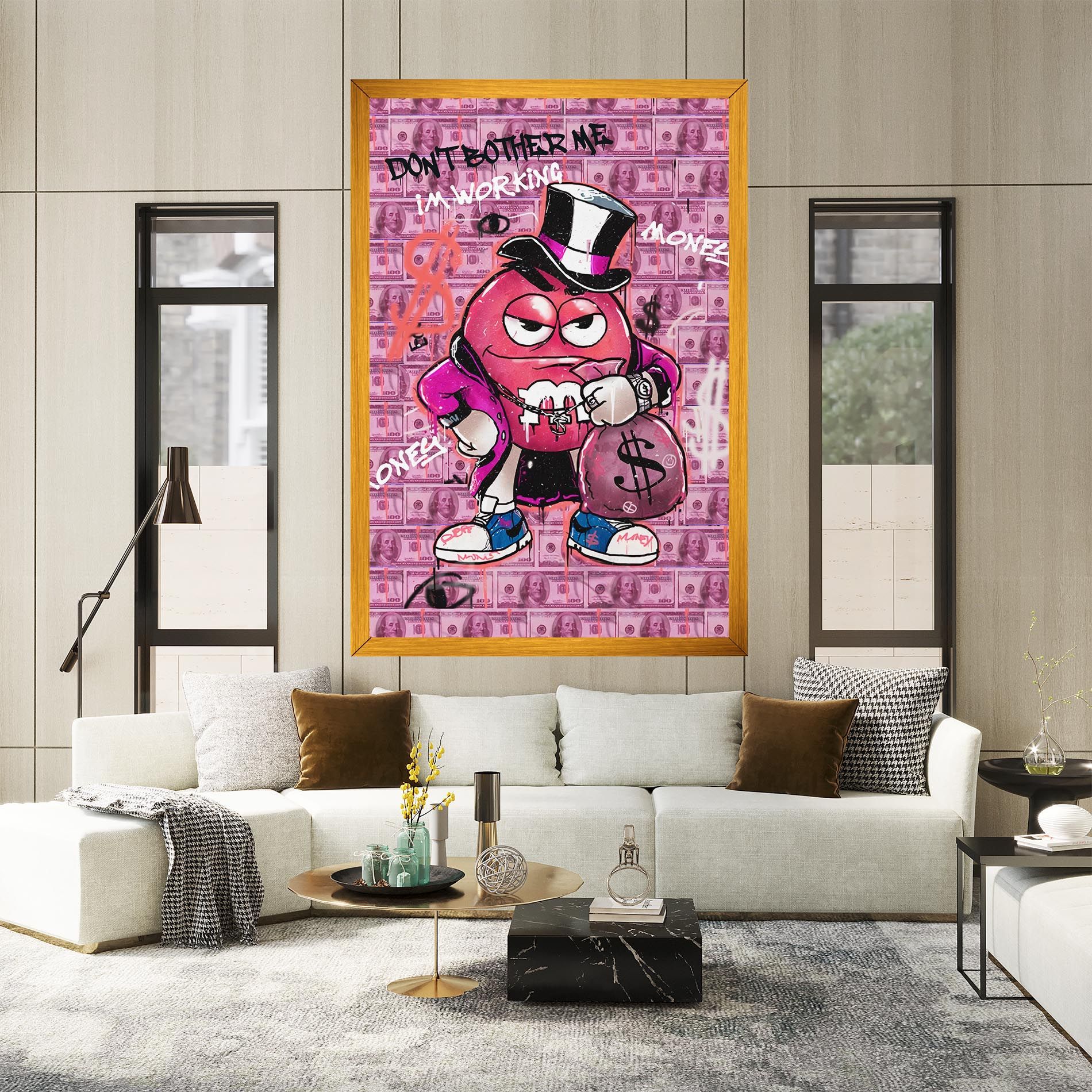 Give Me Your Money mockup 2