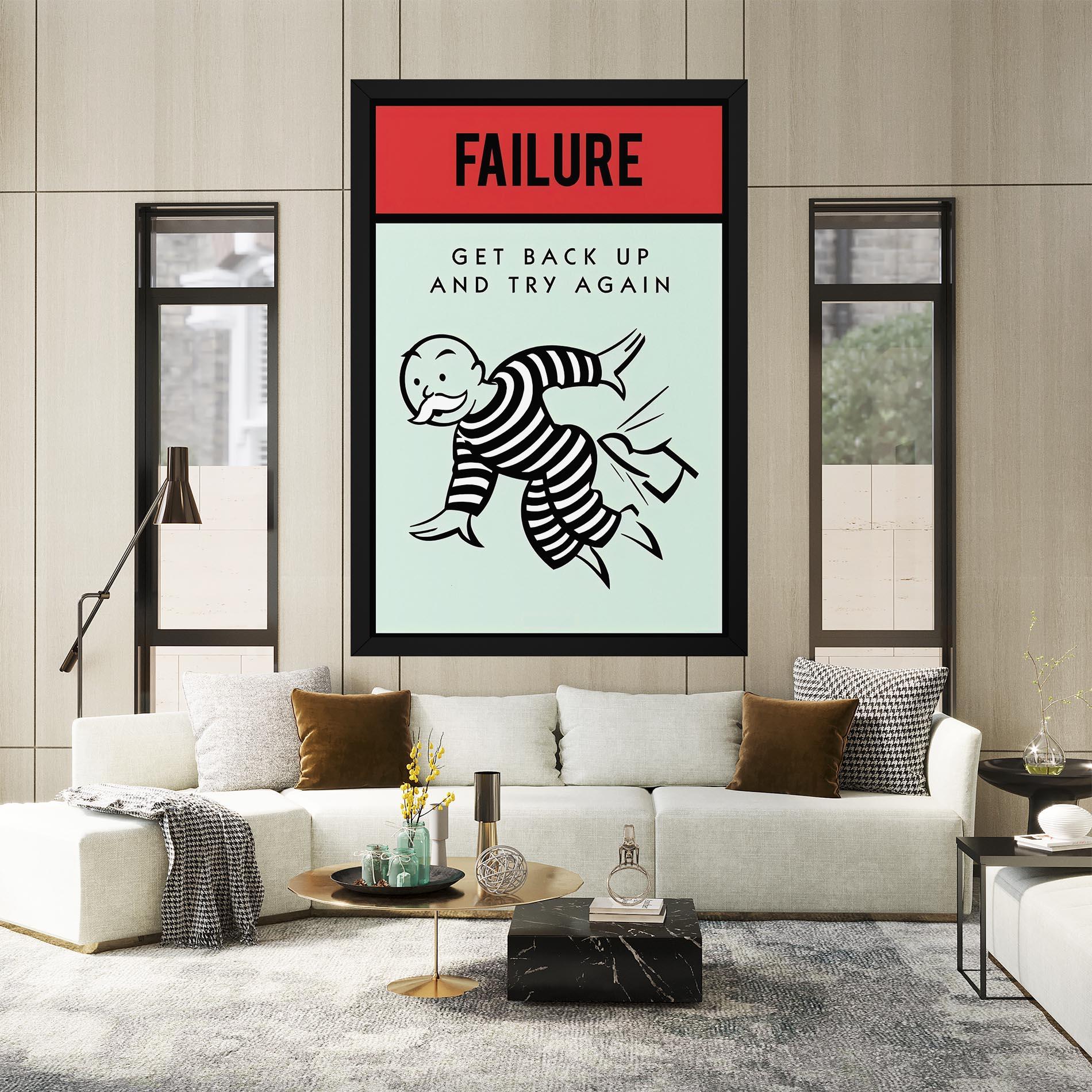 Tablou Canvas FAILURE mockup 2