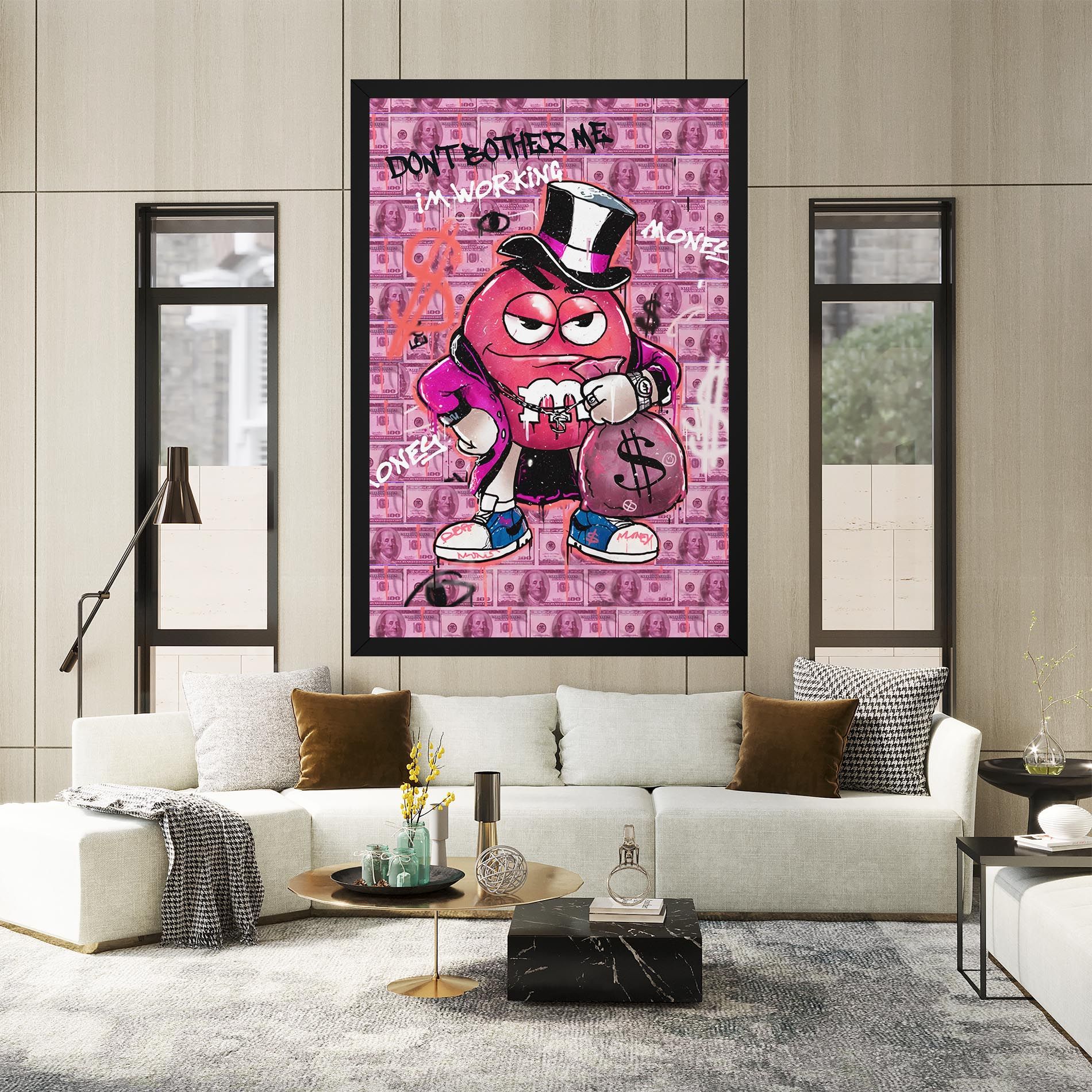 Give Me Your Money mockup 2